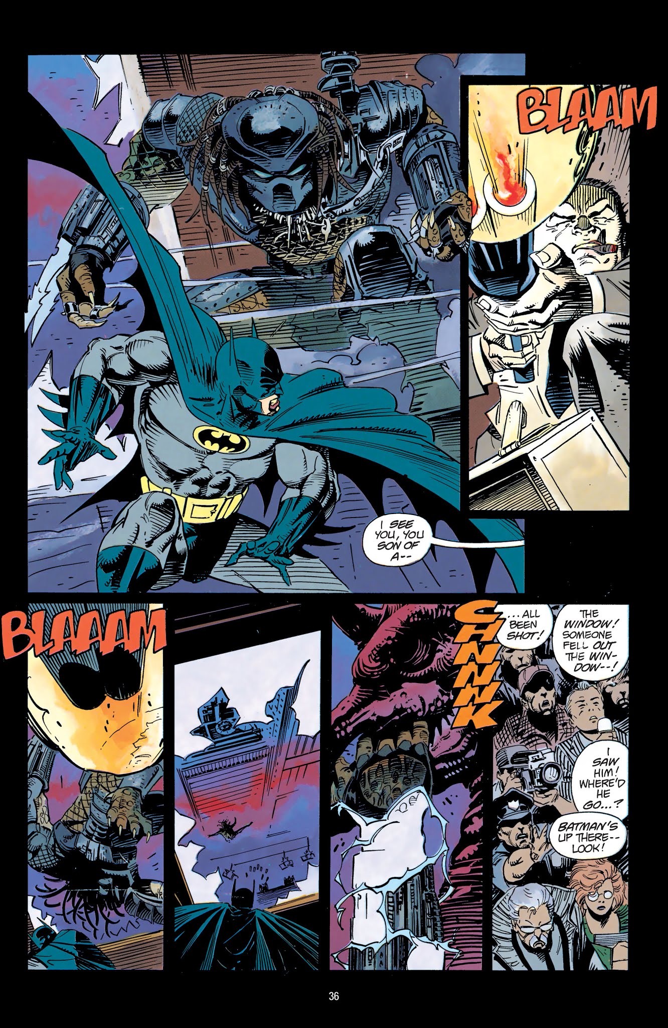 Read online DC Comics/Dark Horse Comics: Batman vs. Predator comic -  Issue # TPB (Part 1) - 33