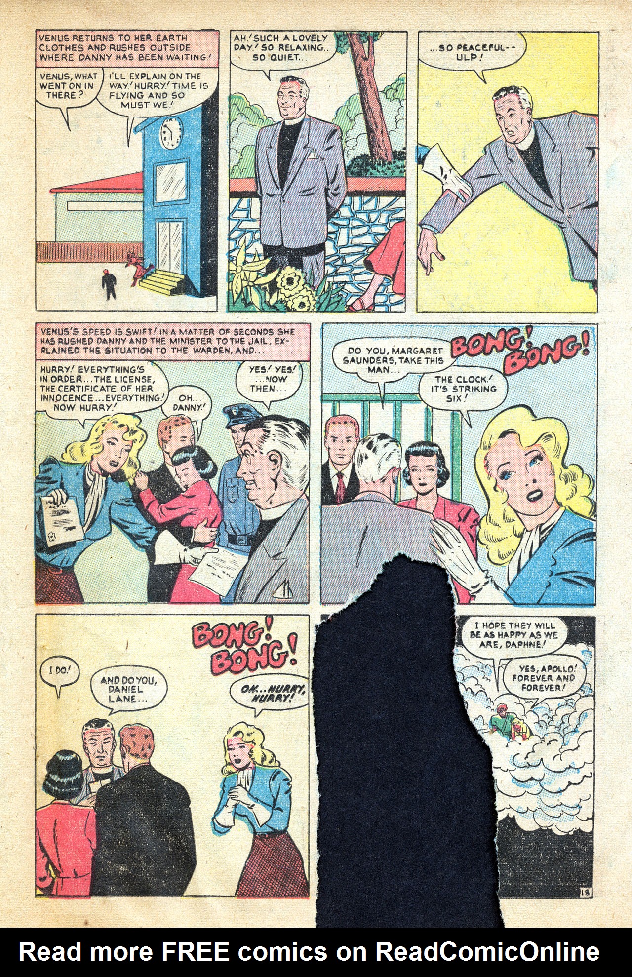 Read online Venus (1948) comic -  Issue #5 - 21