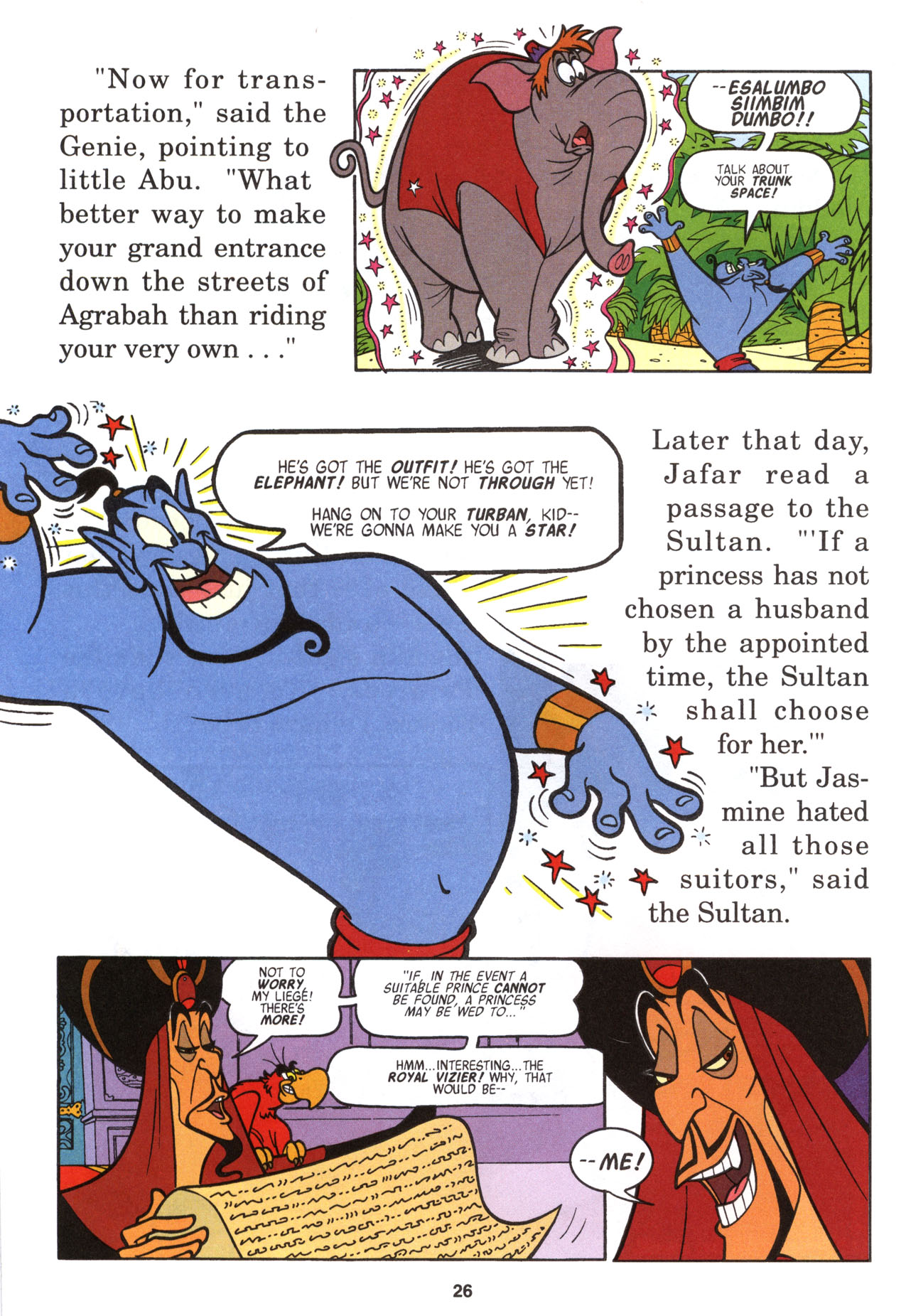 Read online Disney's Junior Graphic Novel Aladdin comic -  Issue # Full - 28