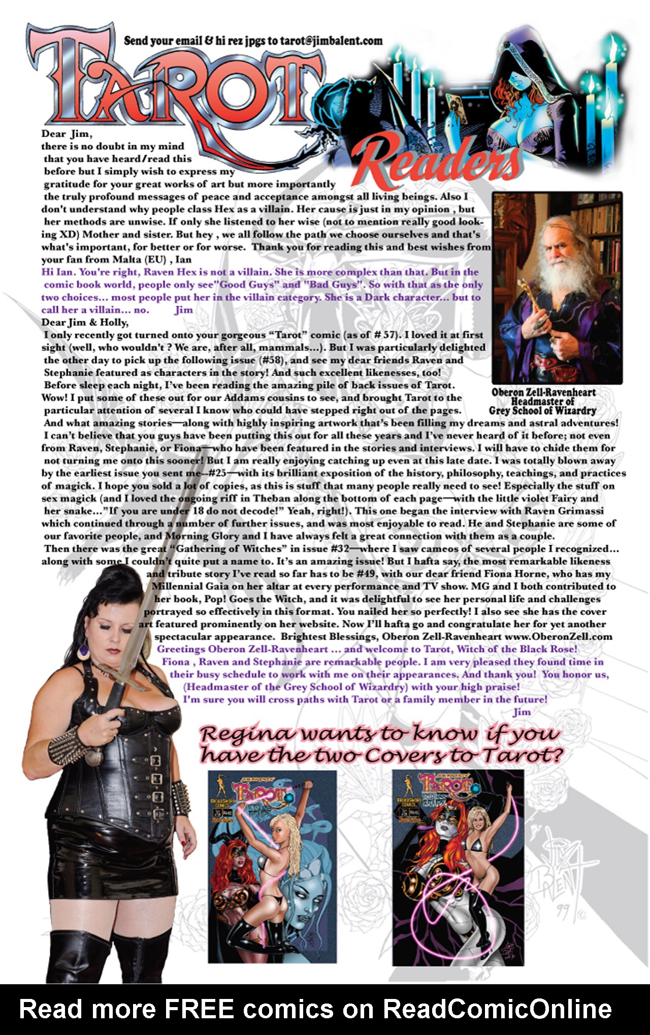 Read online Tarot: Witch of the Black Rose comic -  Issue #59 - 29