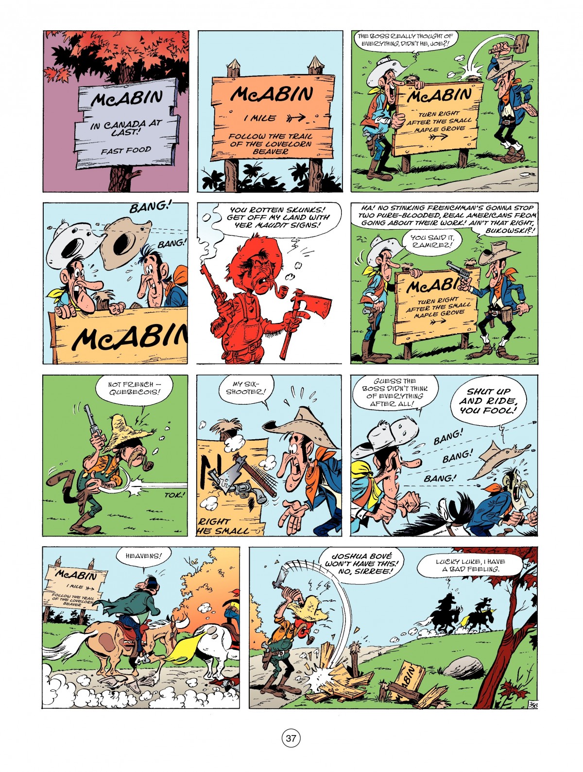 Read online A Lucky Luke Adventure comic -  Issue #52 - 39