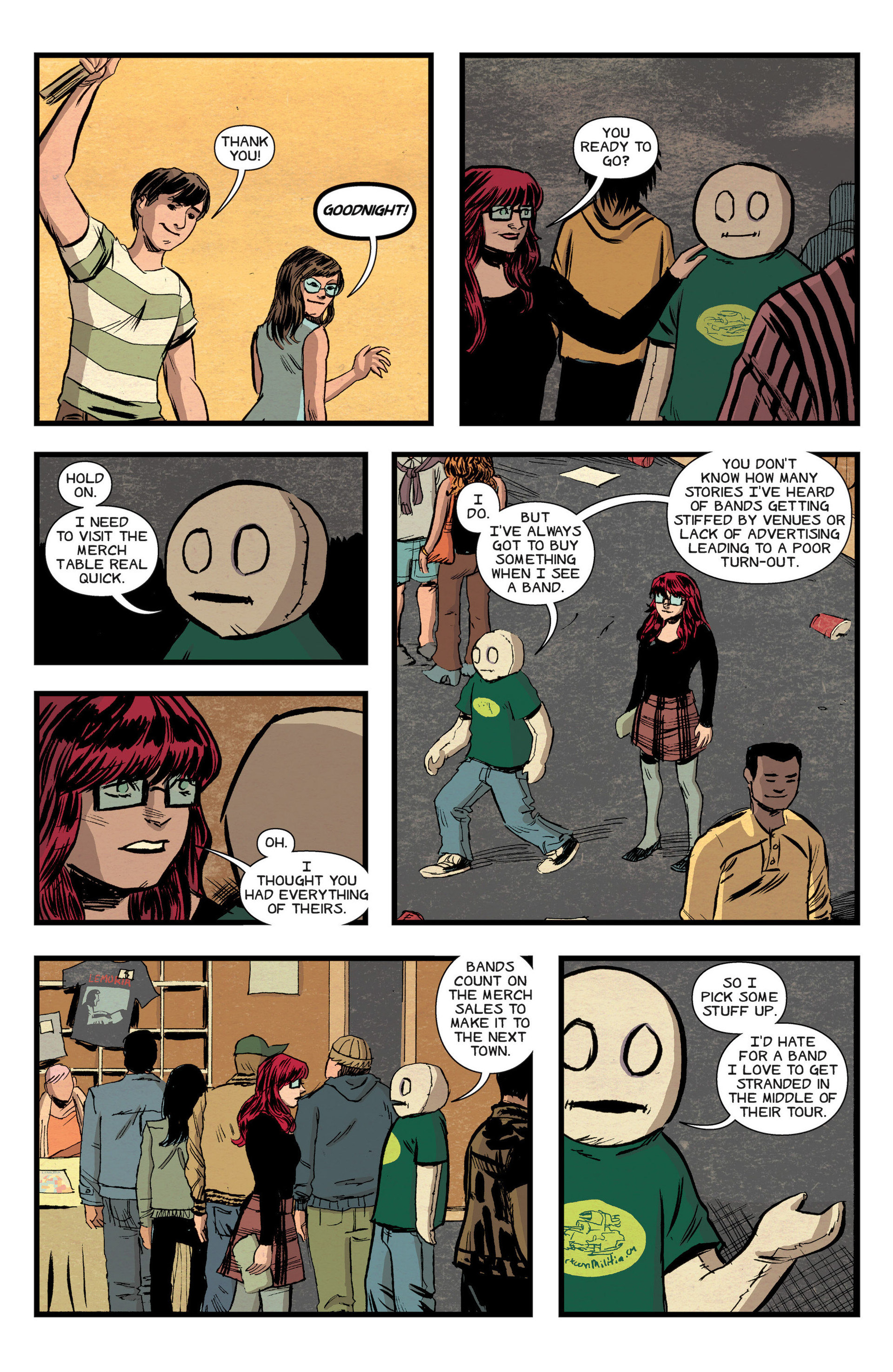 Read online The Li'l Depressed Boy: Supposed to Be There Too comic -  Issue #3 - 13