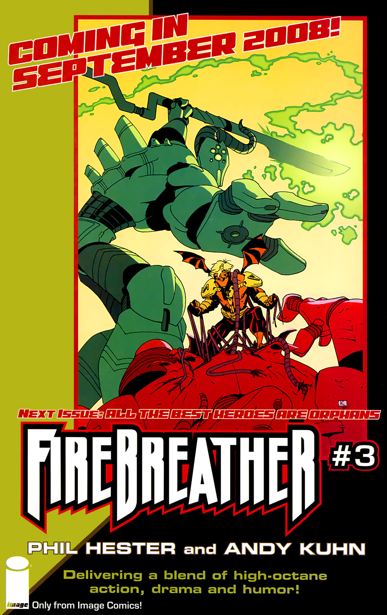 Read online FireBreather (2008) comic -  Issue #2 - 29