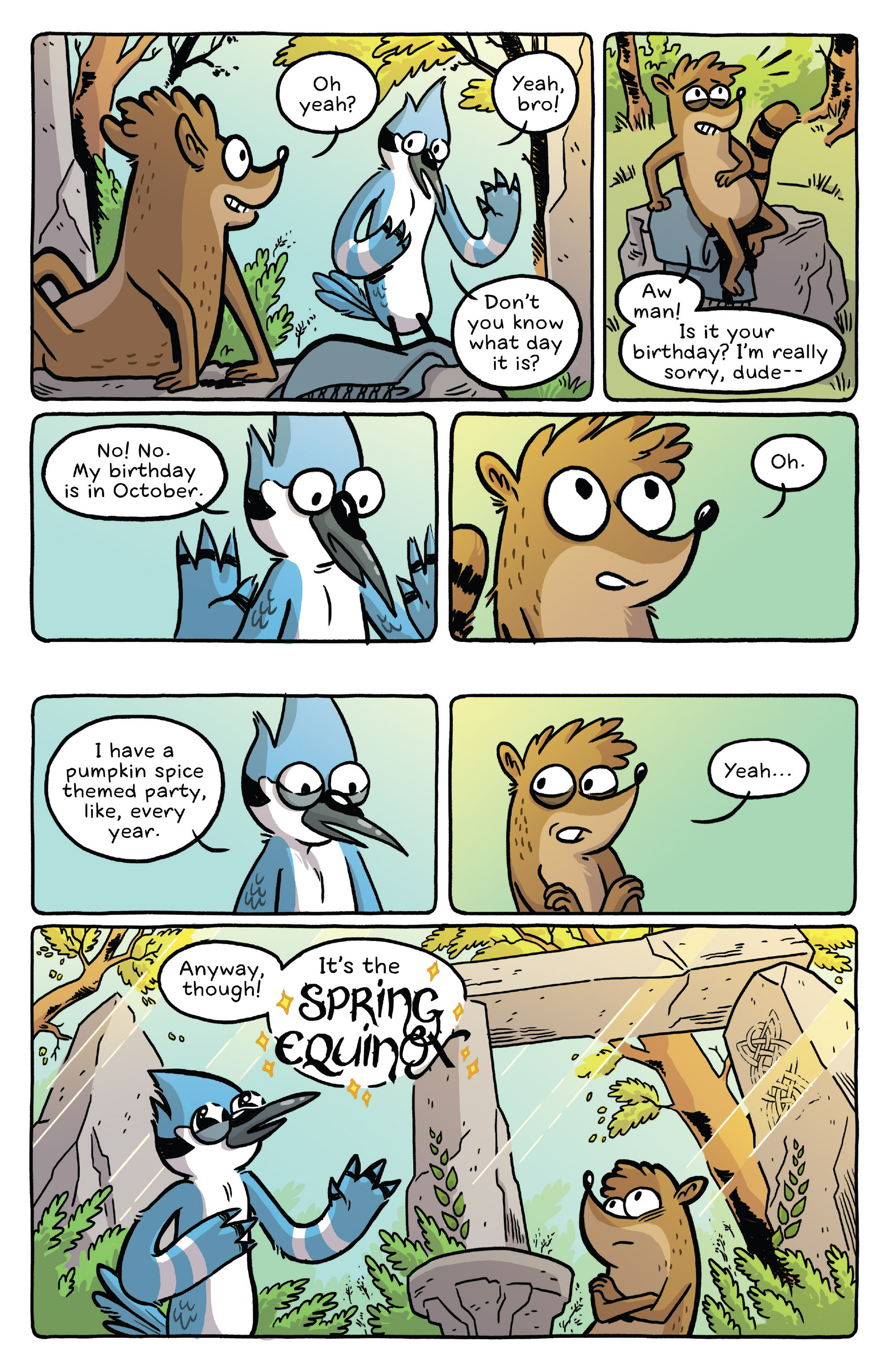 Read online Regular Show comic -  Issue # _Special 1 - 4