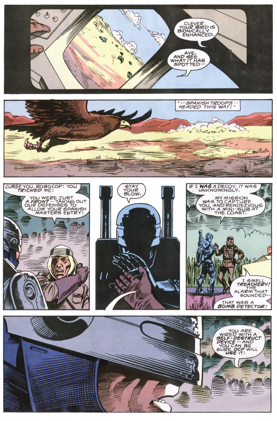 Read online Robocop (1990) comic -  Issue #6 - 8