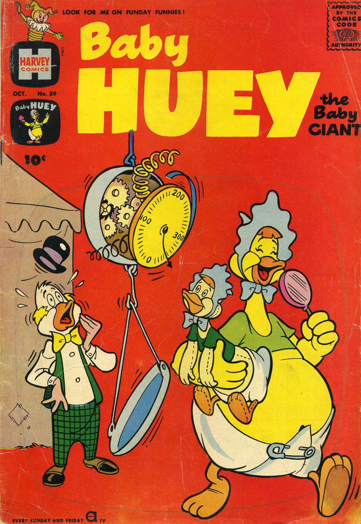 Read online Baby Huey, the Baby Giant comic -  Issue #39 - 1