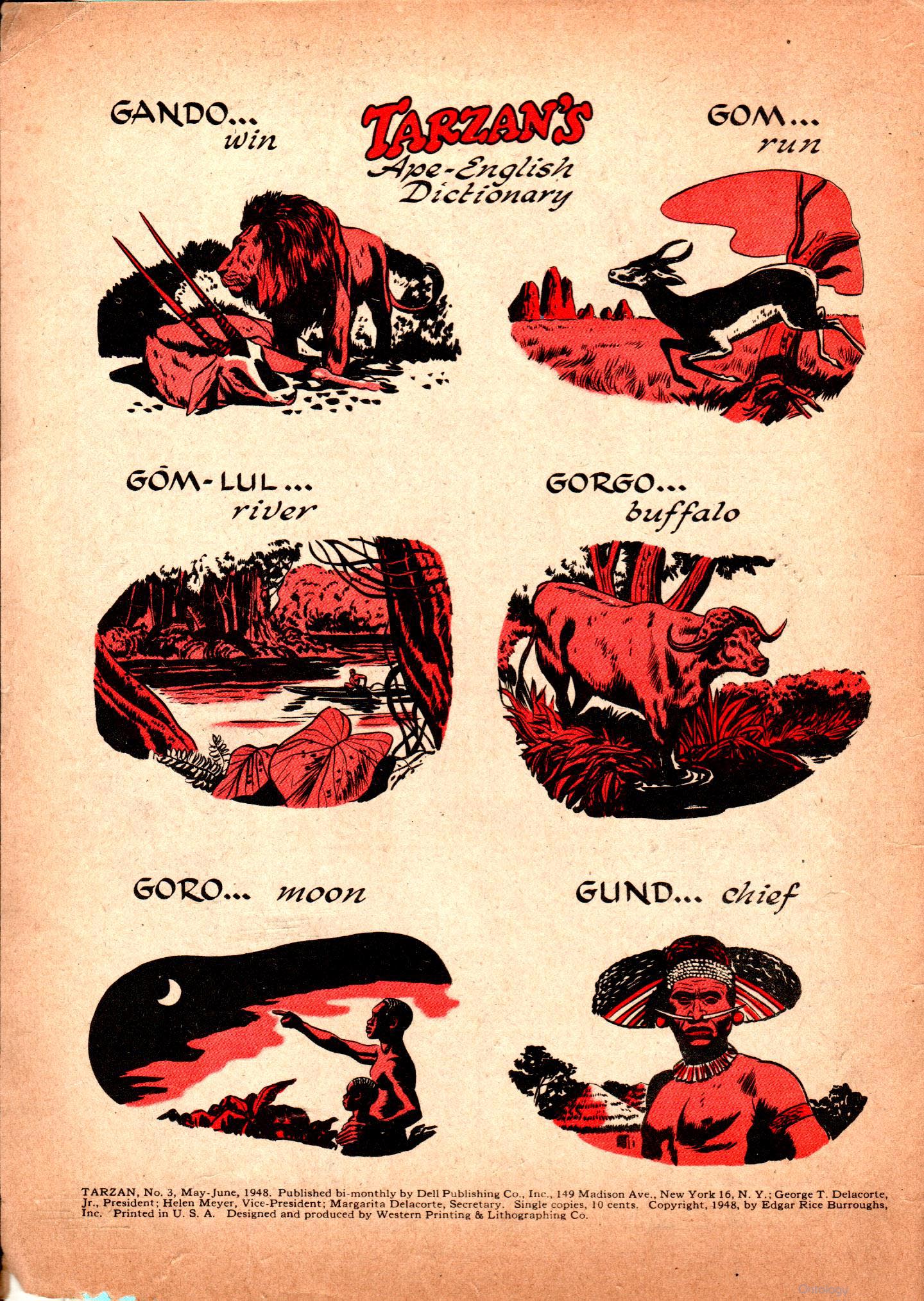 Read online Tarzan (1948) comic -  Issue #3 - 2