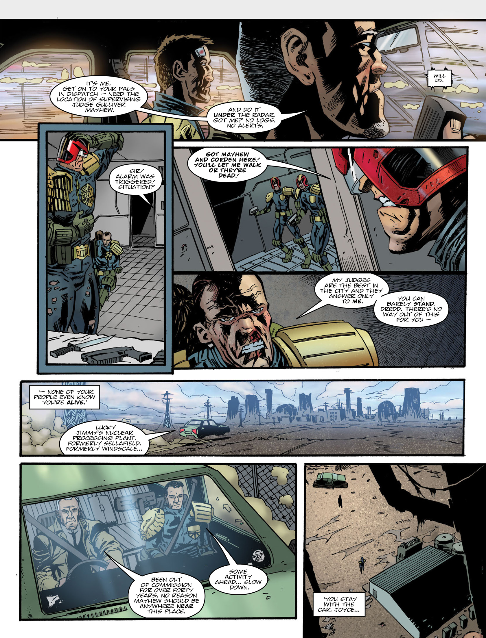 Read online 2000 AD comic -  Issue #1985 - 4