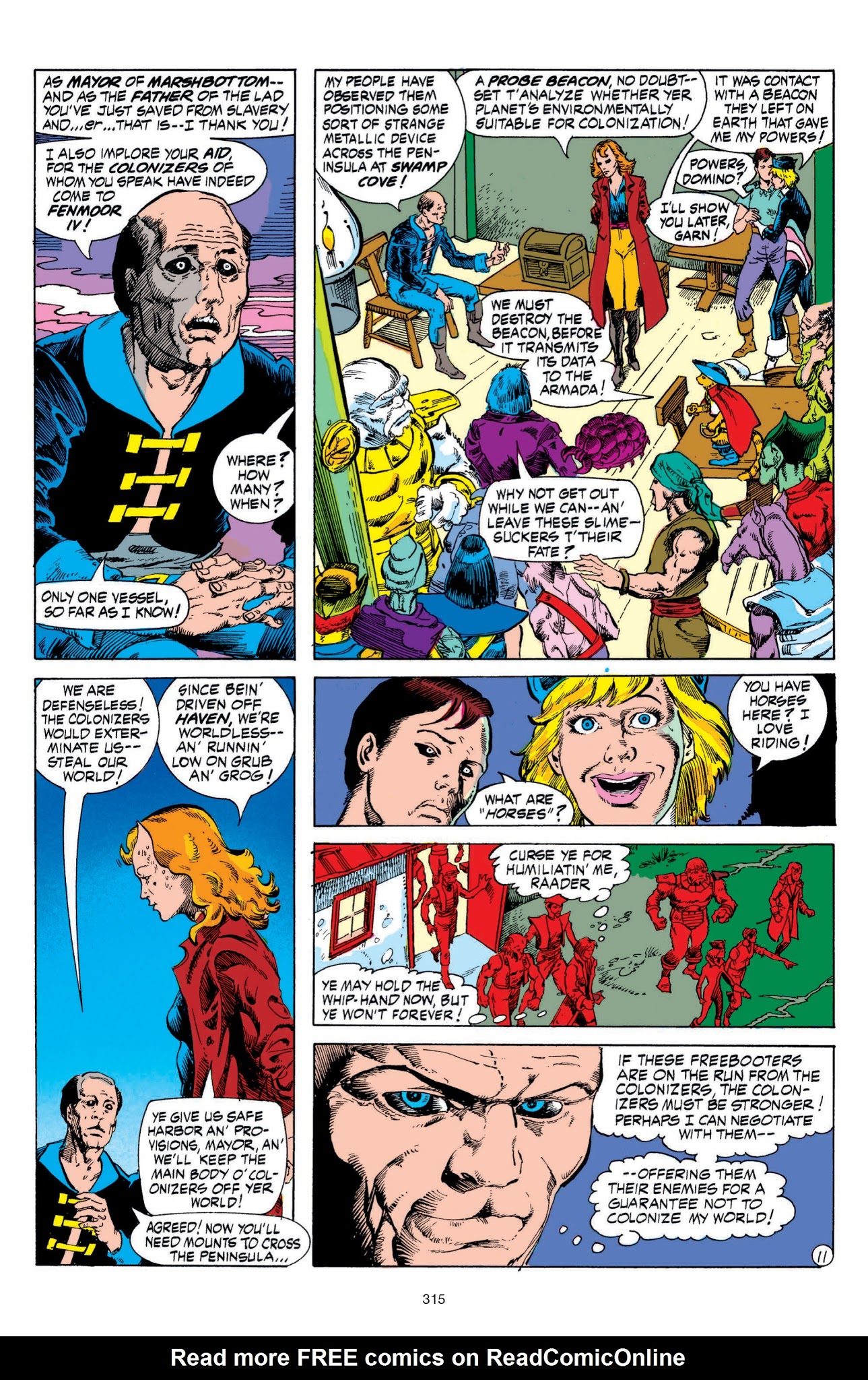 Read online Swords of the Swashbucklers comic -  Issue # TPB - 300