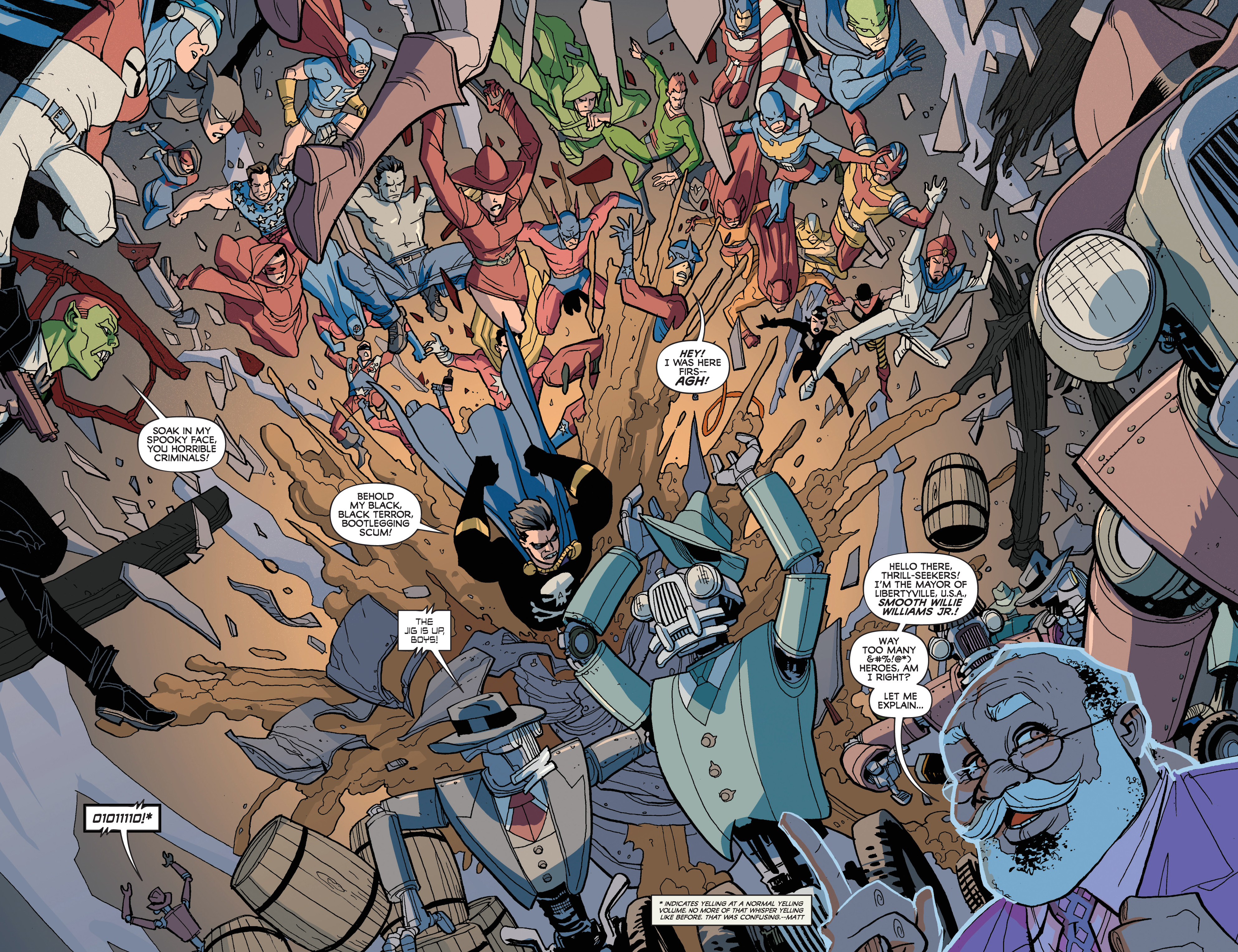 Read online Project Superpowers: Hero Killers comic -  Issue #1 - 6