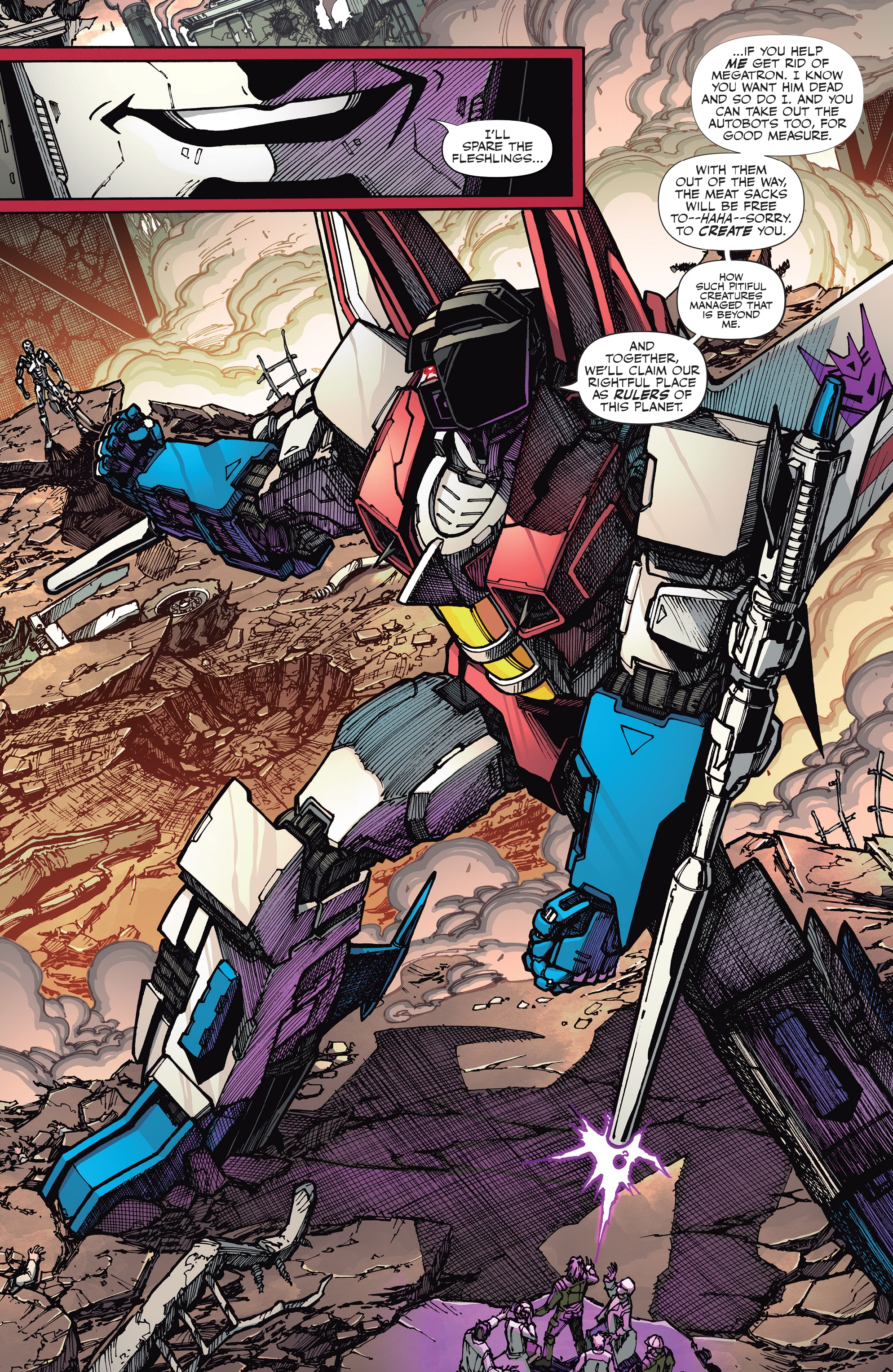 Read online Transformers vs. the Terminator comic -  Issue #4 - 3