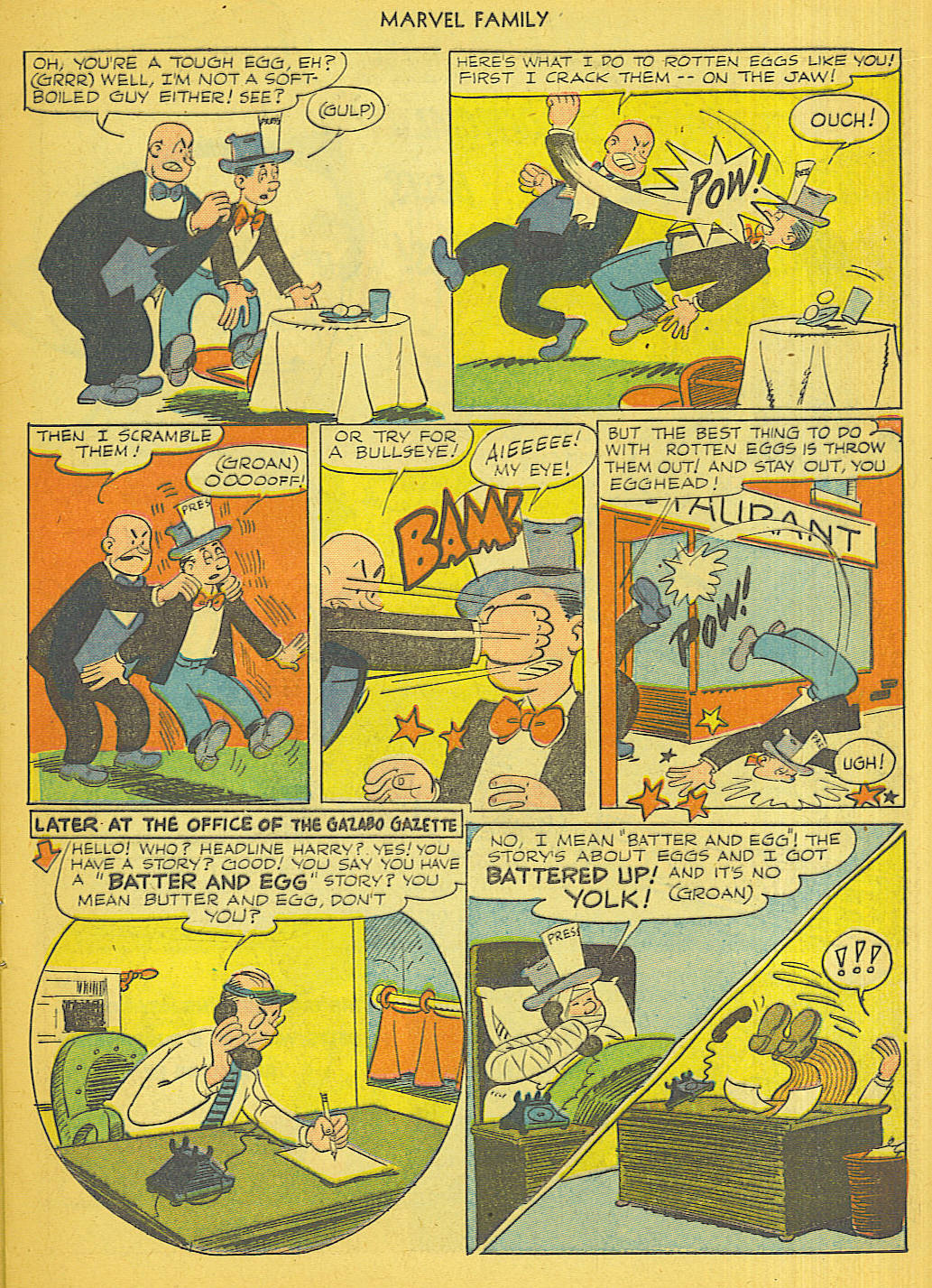 Read online The Marvel Family comic -  Issue #49 - 17