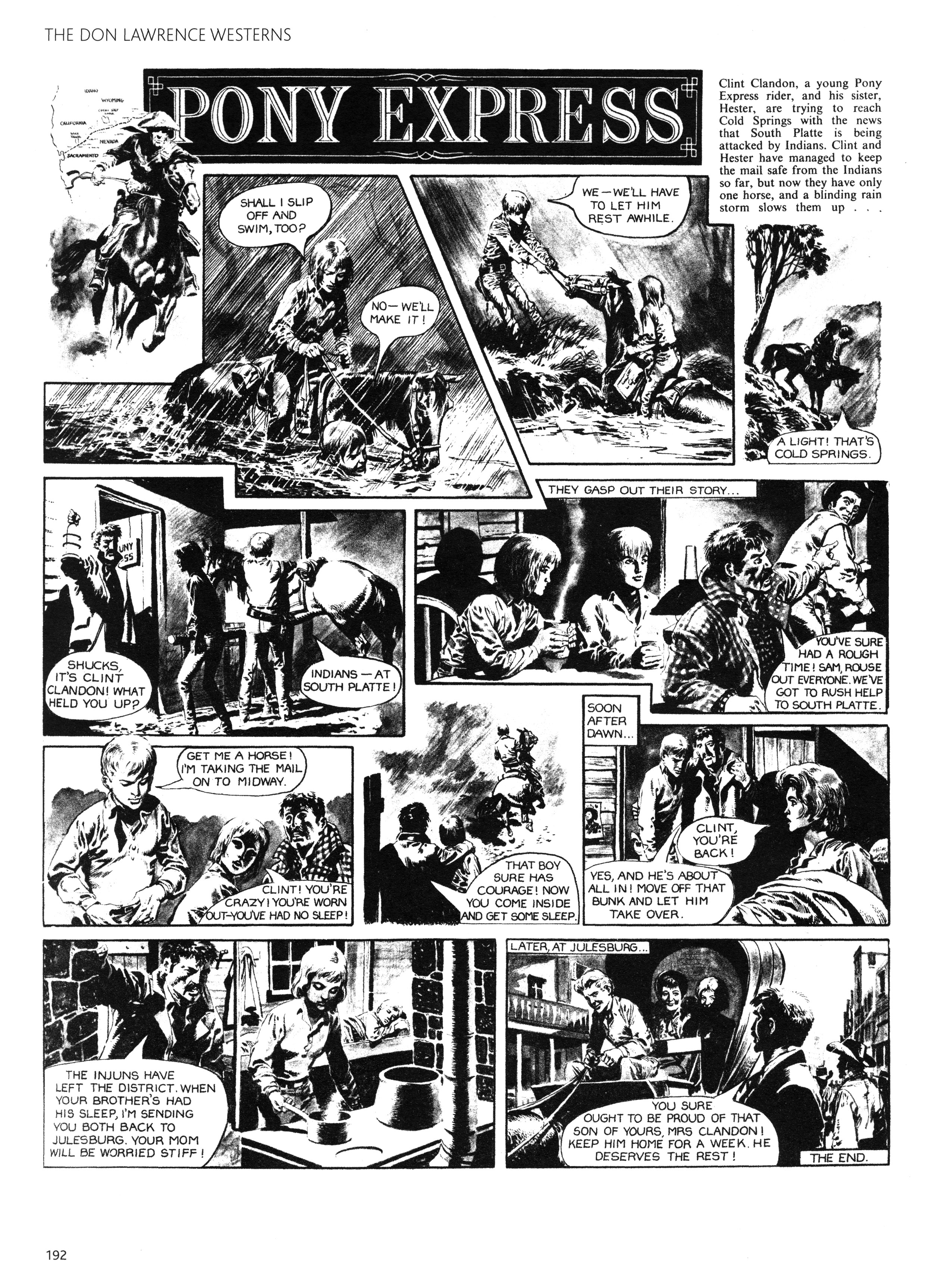 Read online Don Lawrence Westerns comic -  Issue # TPB (Part 2) - 93
