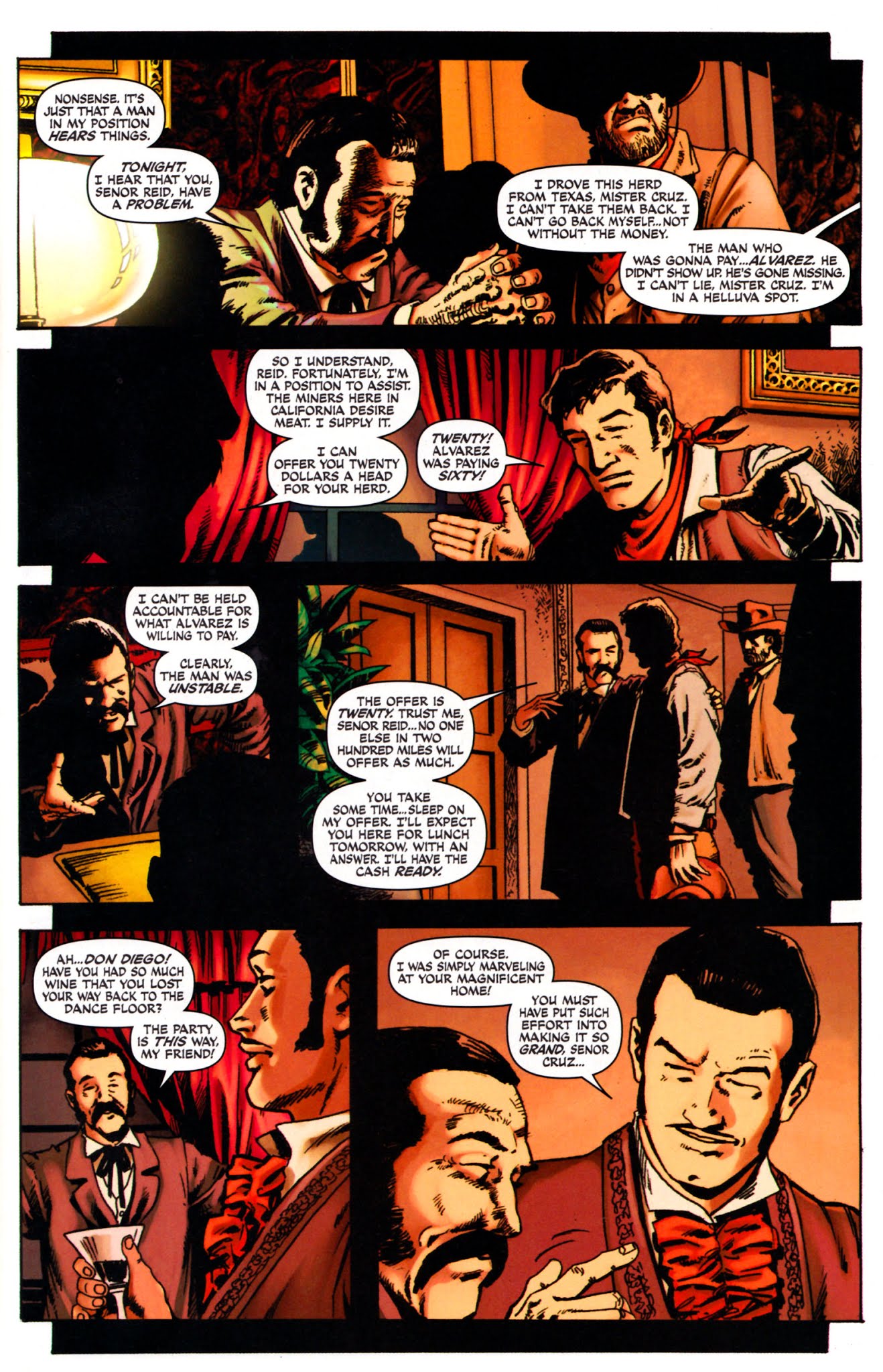 Read online The Lone Ranger & Zorro: The Death of Zorro comic -  Issue #2 - 22