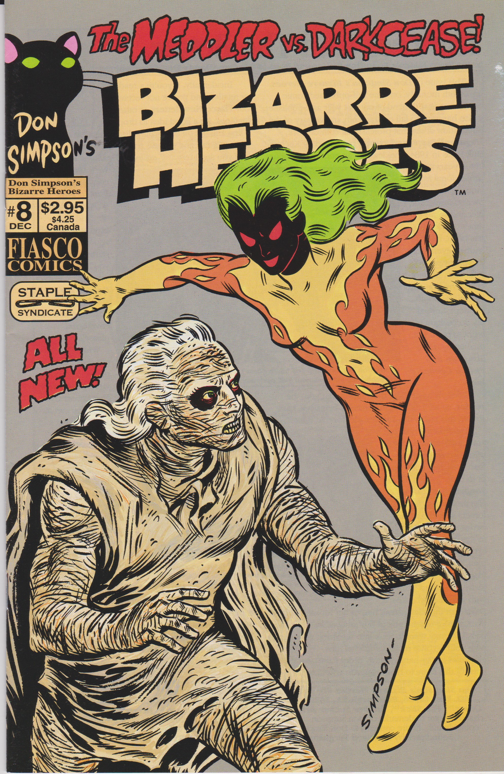Read online Don Simpson's Bizarre Heroes comic -  Issue #8 - 1