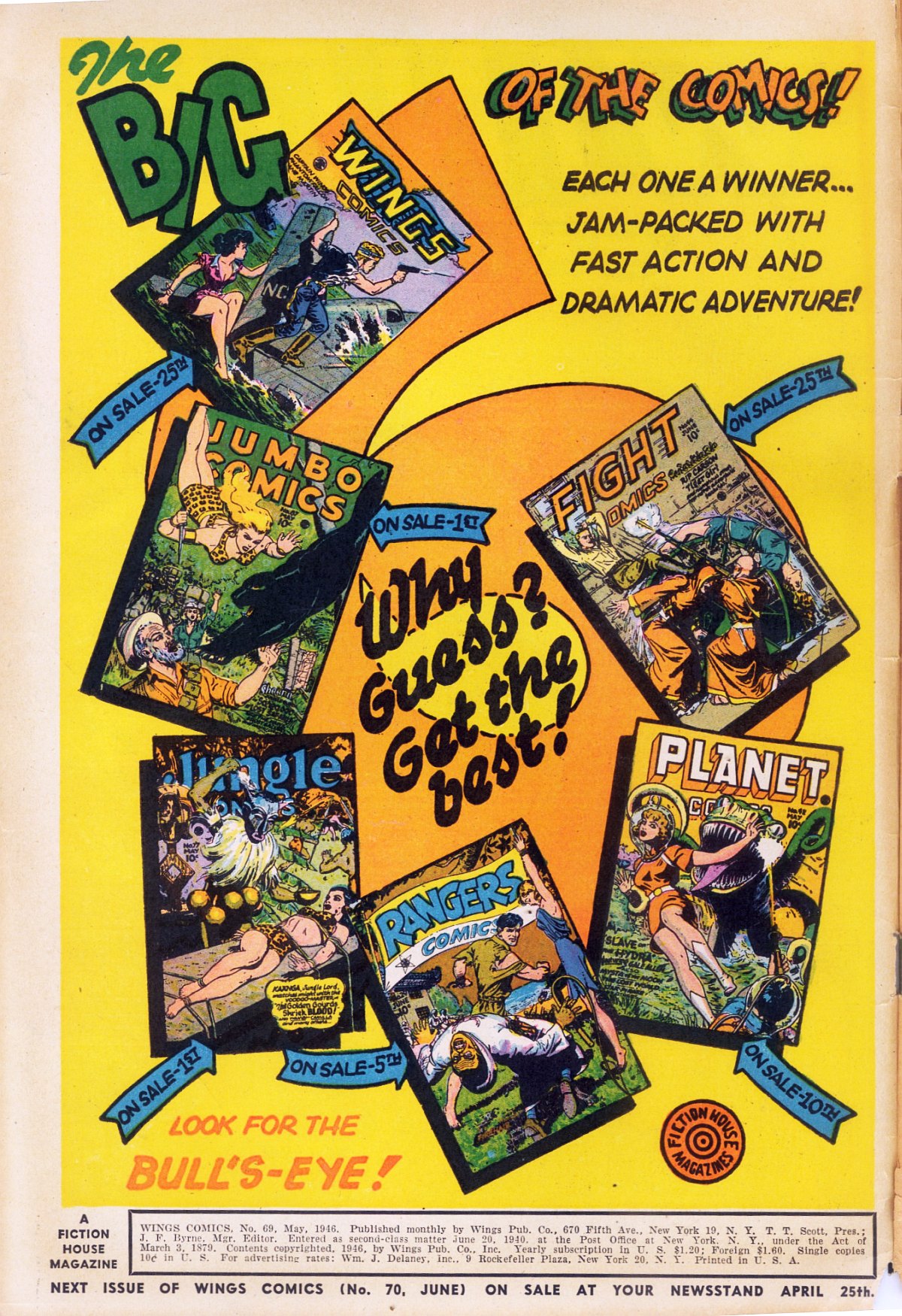 Read online Wings Comics comic -  Issue #69 - 2