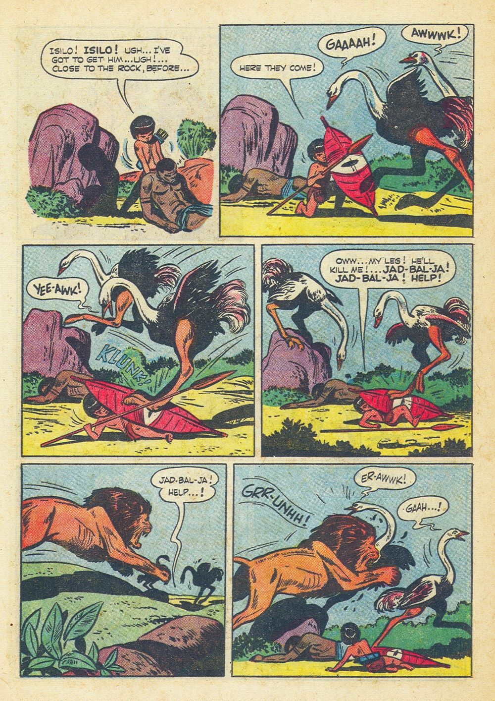 Read online Tarzan (1948) comic -  Issue #58 - 25