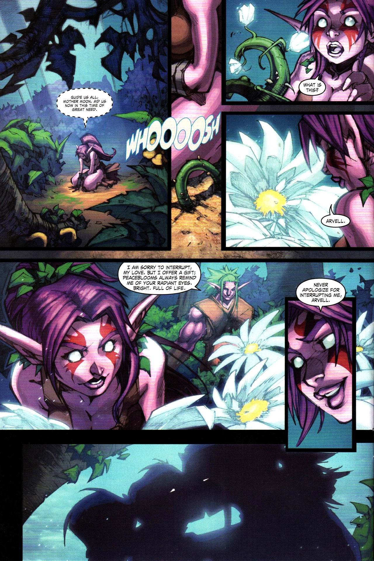 Read online World of Warcraft: Curse of the Worgen comic -  Issue #2 - 4