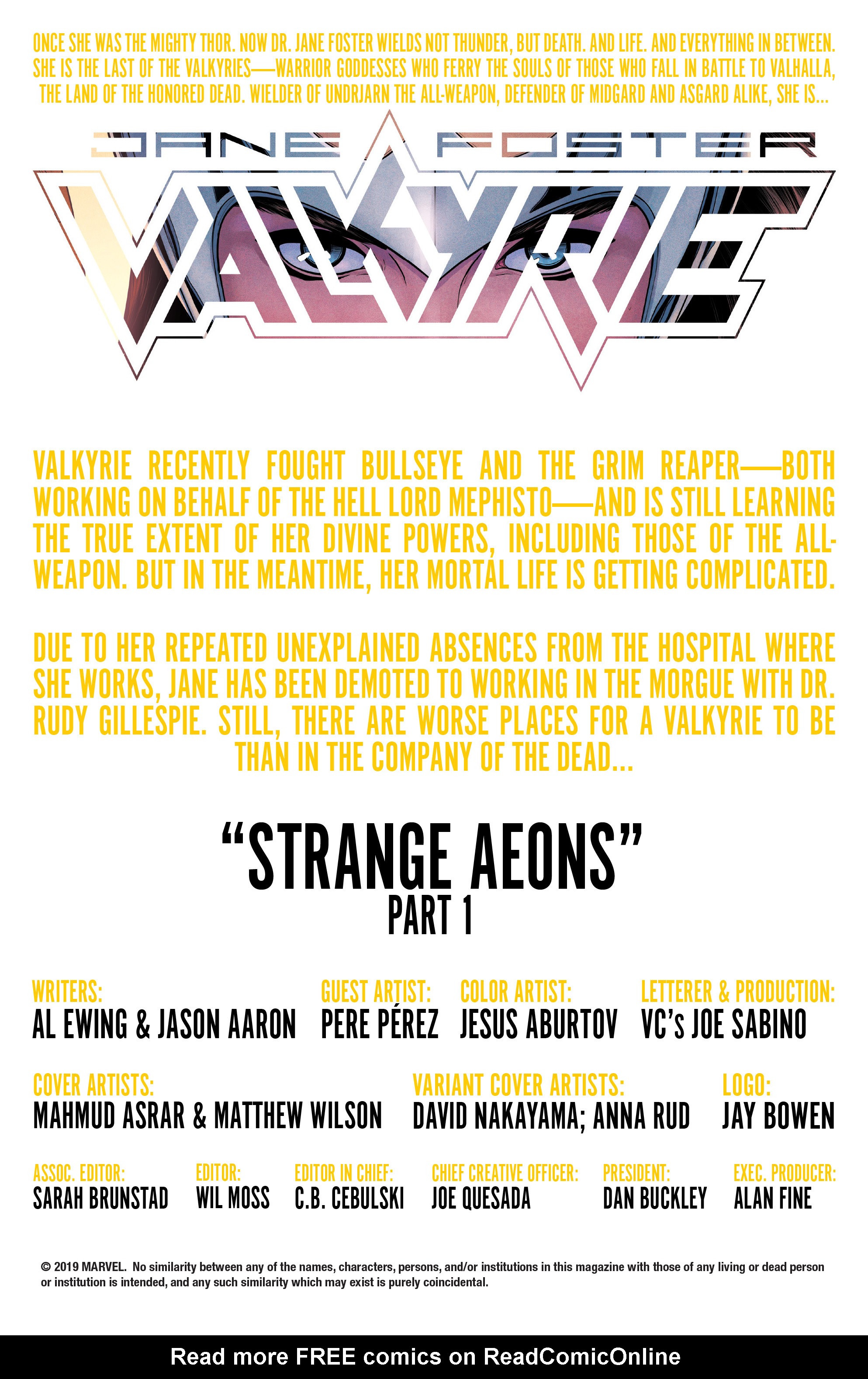 Read online Valkyrie: Jane Foster comic -  Issue #6 - 2