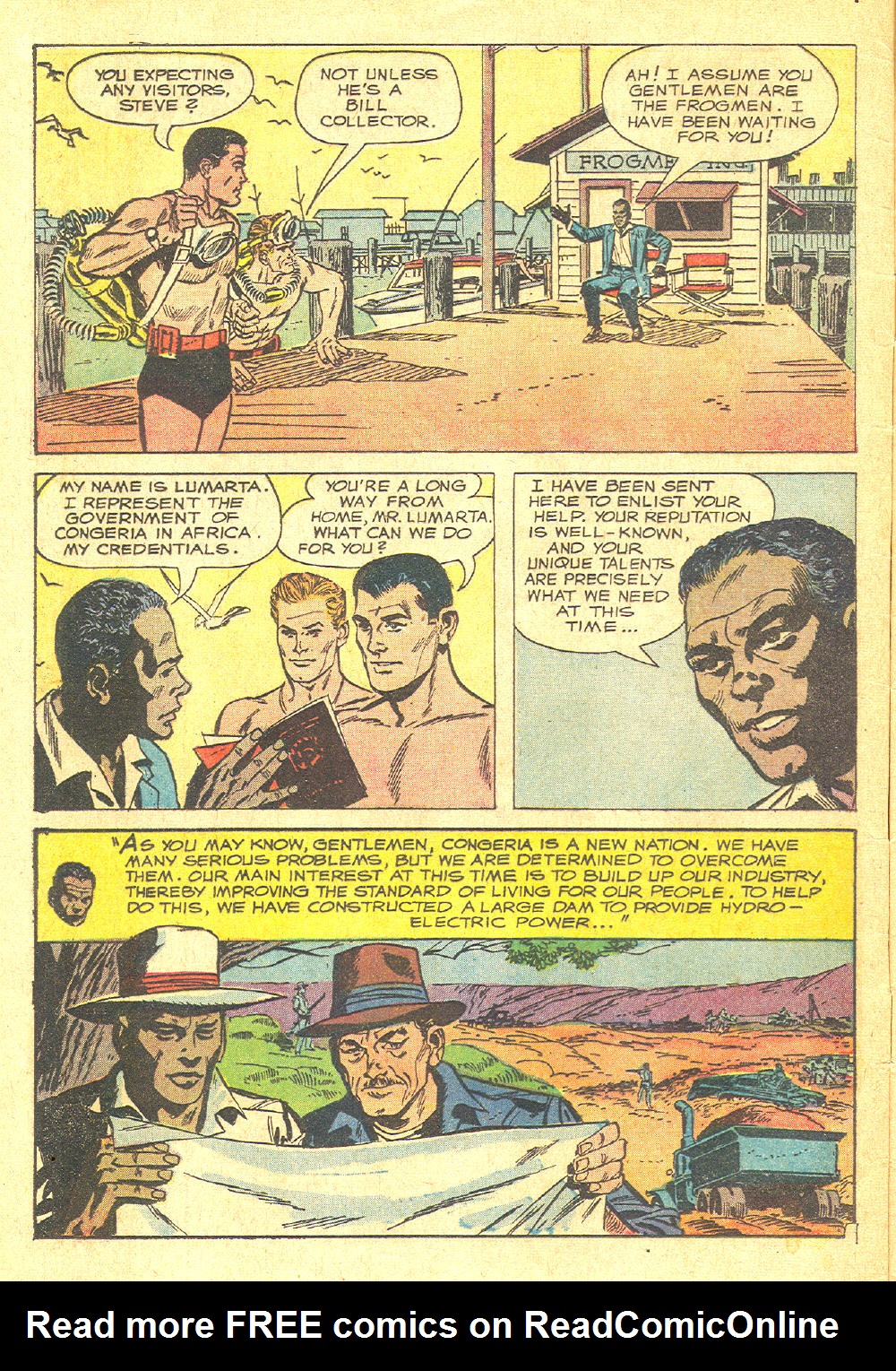 Read online The Frogmen comic -  Issue #8 - 4