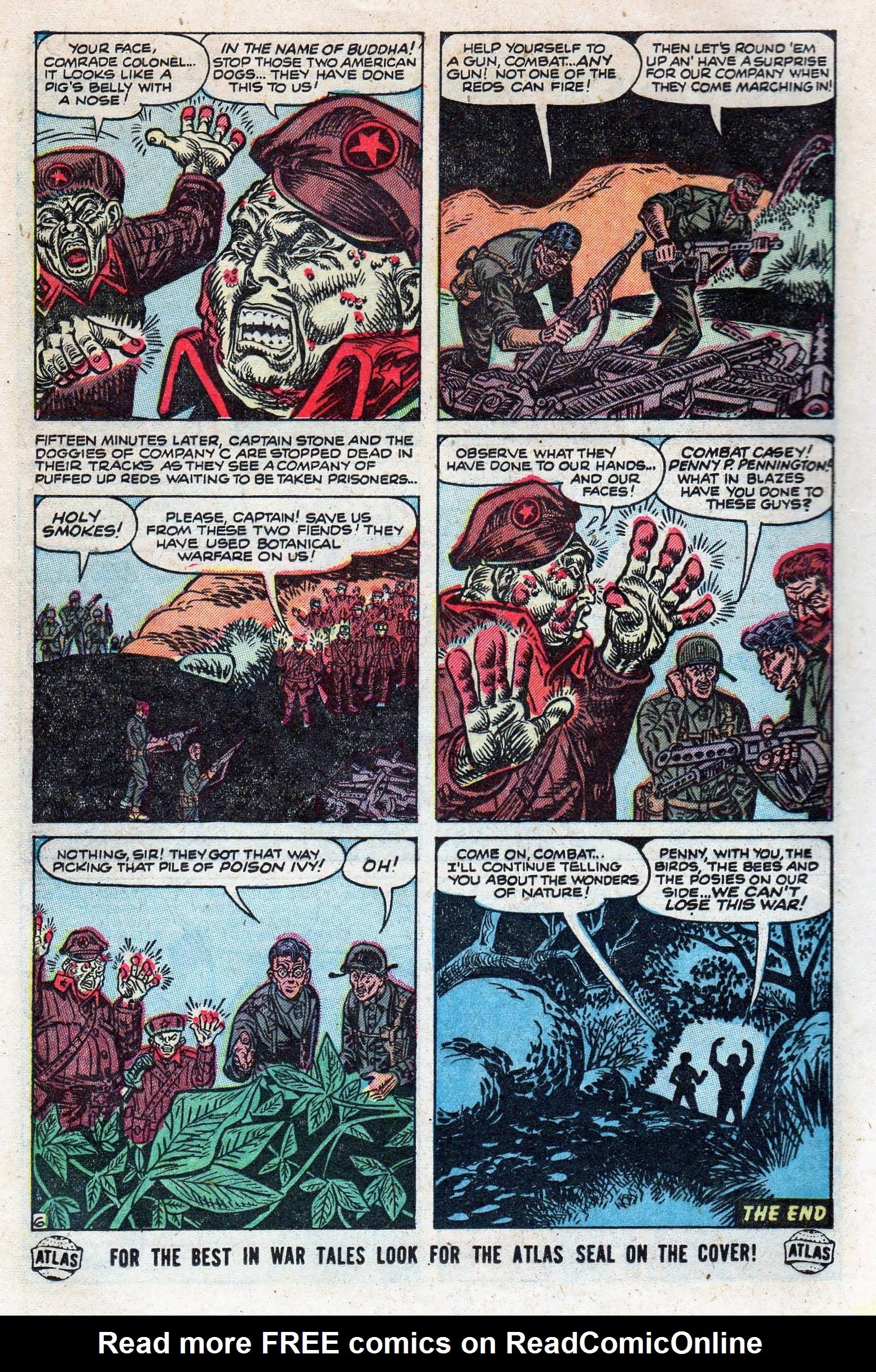 Read online Combat Casey comic -  Issue #9 - 16