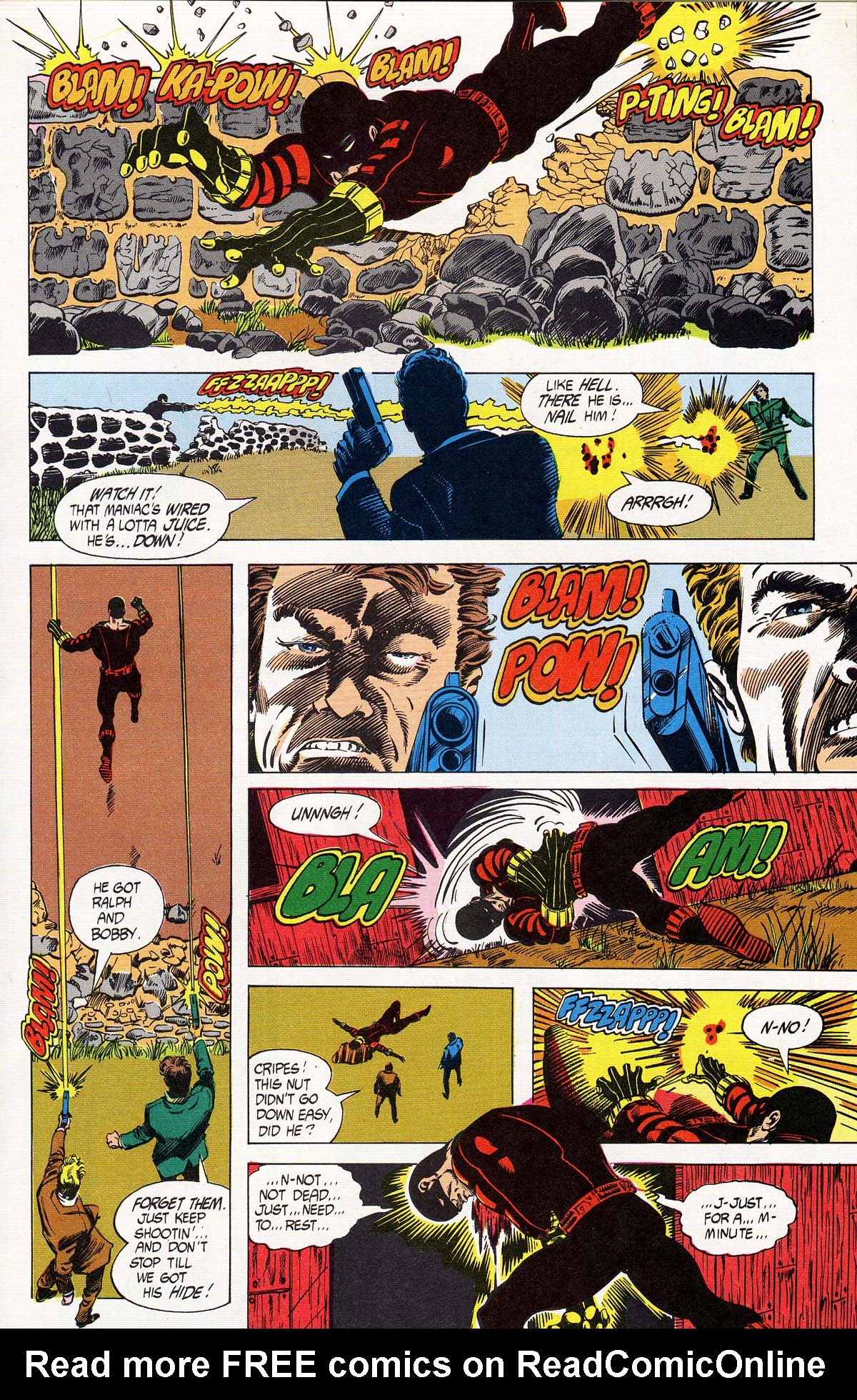 Read online Vigilante (1983) comic -  Issue #27 - 21