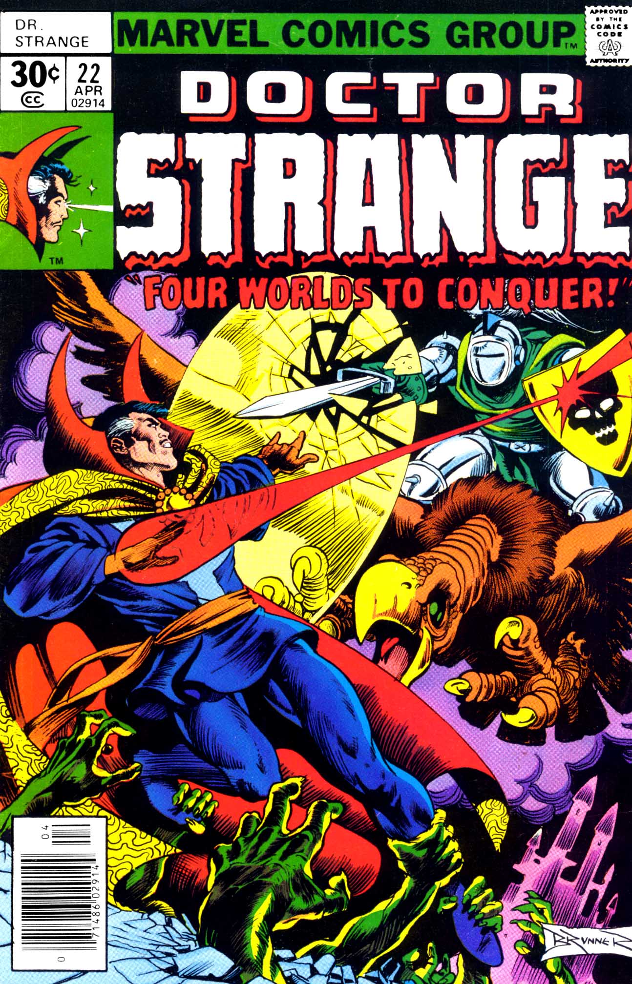 Read online Doctor Strange (1974) comic -  Issue #22 - 1