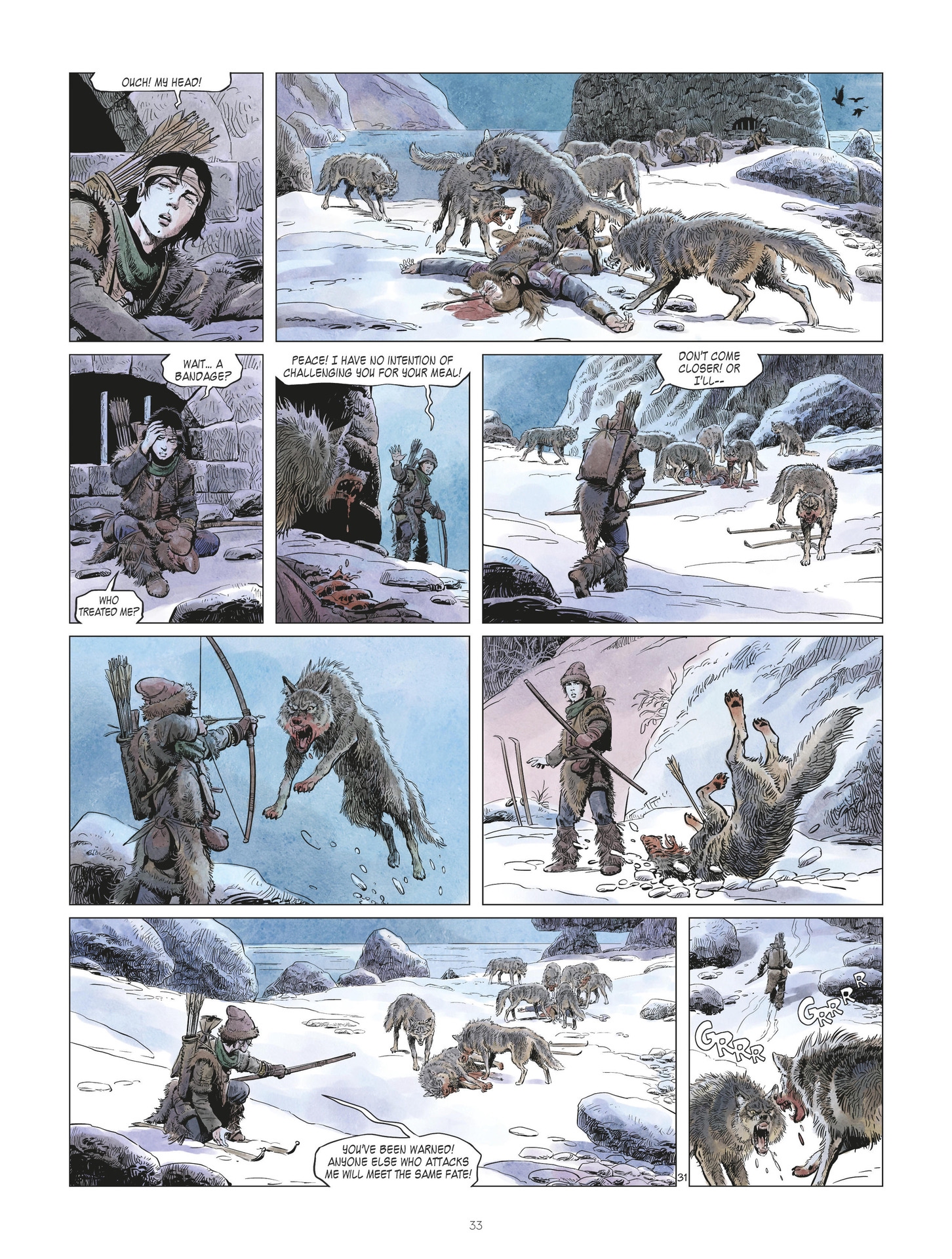 Read online The World of Thorgal: The Young Years comic -  Issue #1 - 33