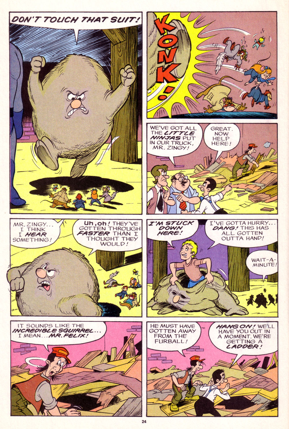 Read online Disney's Chip 'N Dale Rescue Rangers comic -  Issue #10 - 33