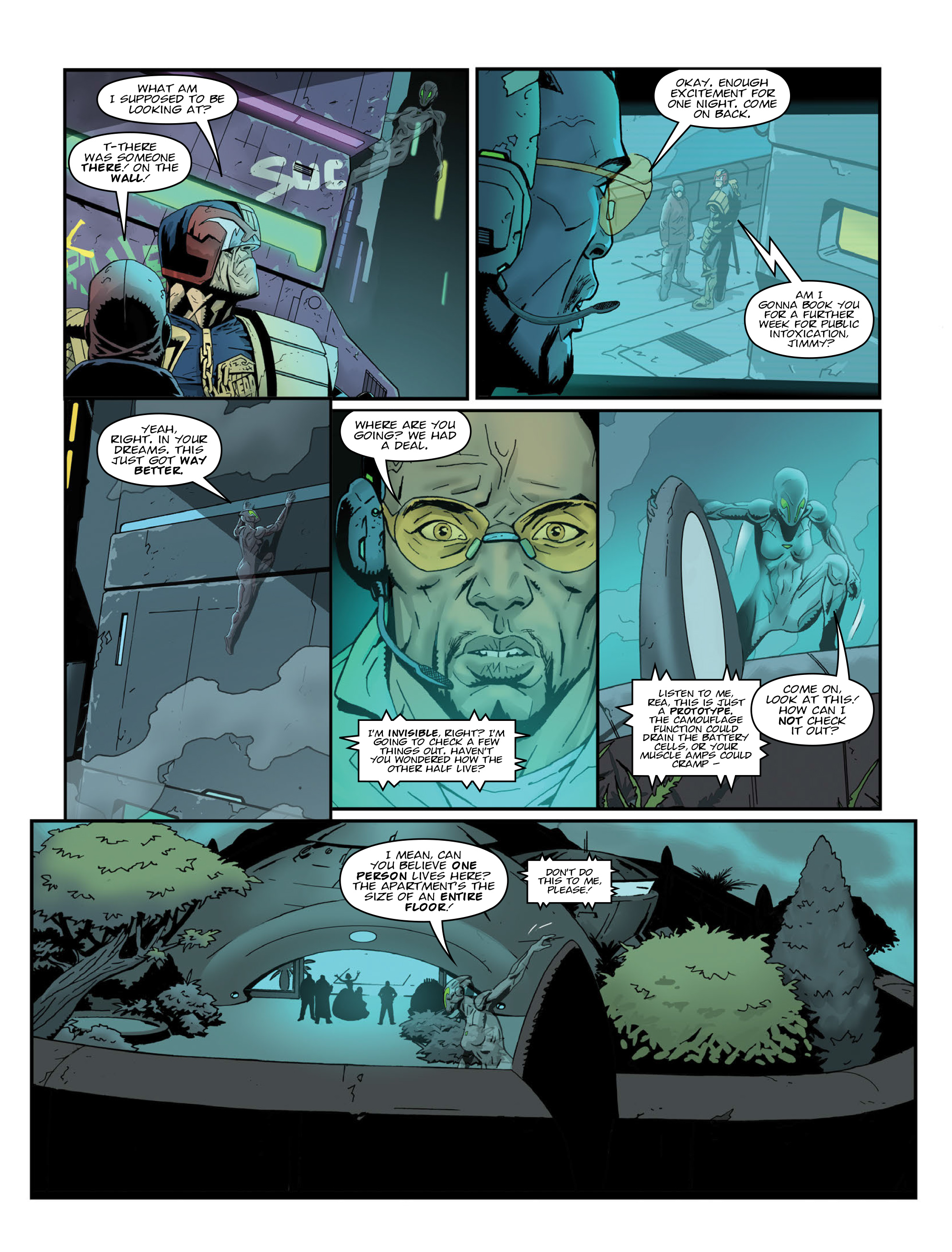 Read online Judge Dredd Megazine (Vol. 5) comic -  Issue #383 - 9