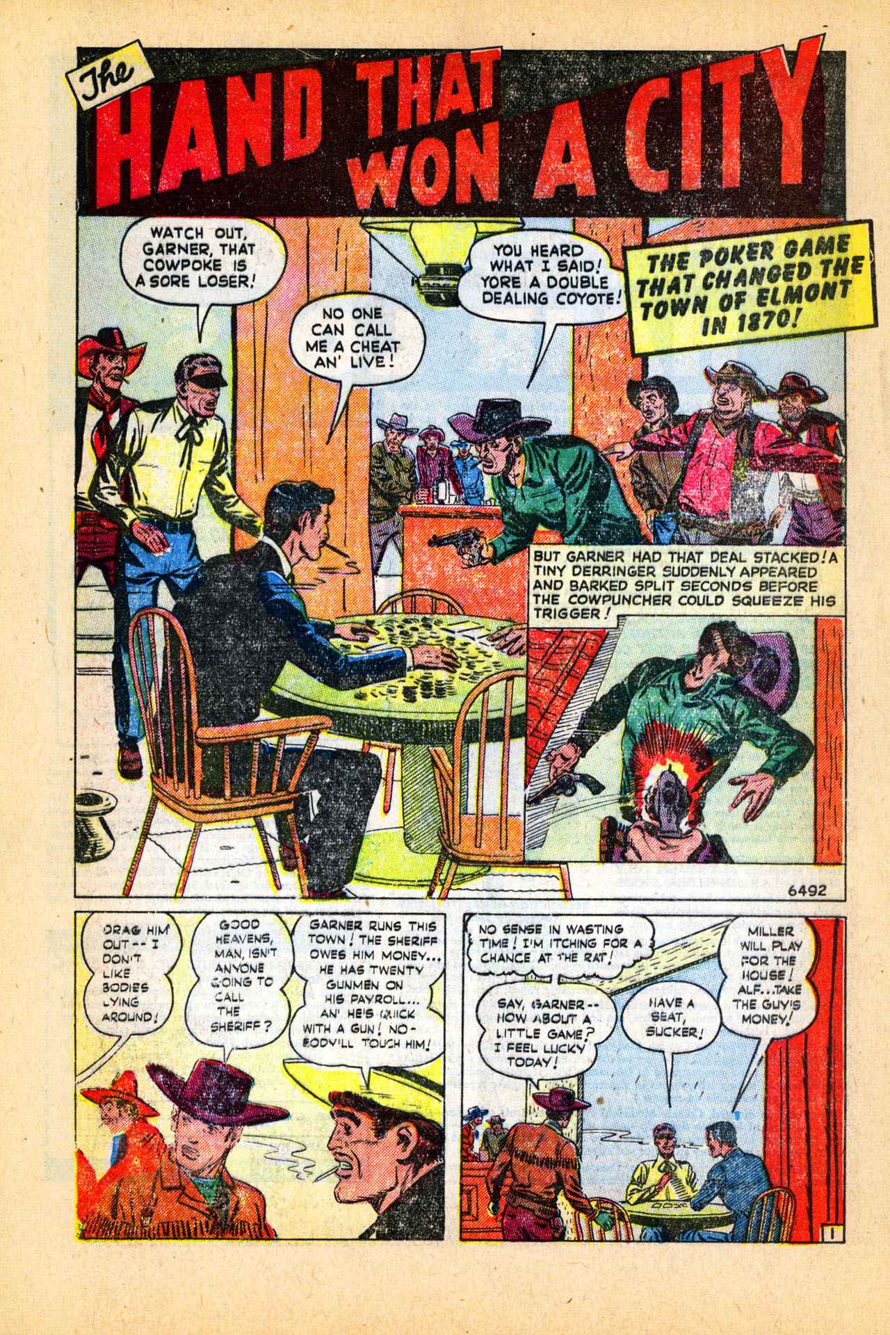 Read online Western Outlaws and Sheriffs comic -  Issue #64 - 12