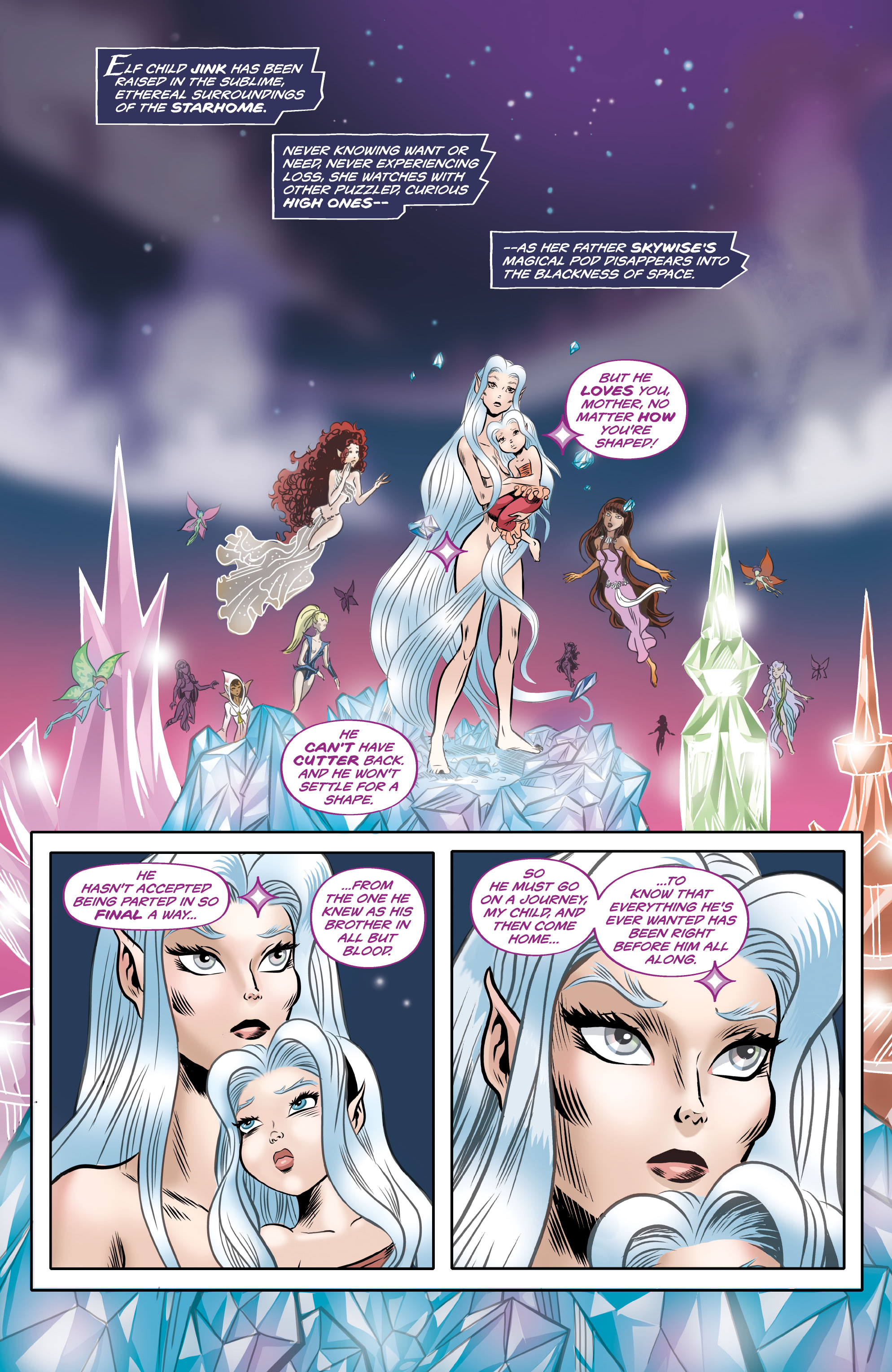 Read online Elfquest: Stargazer's Hunt comic -  Issue #3 - 3