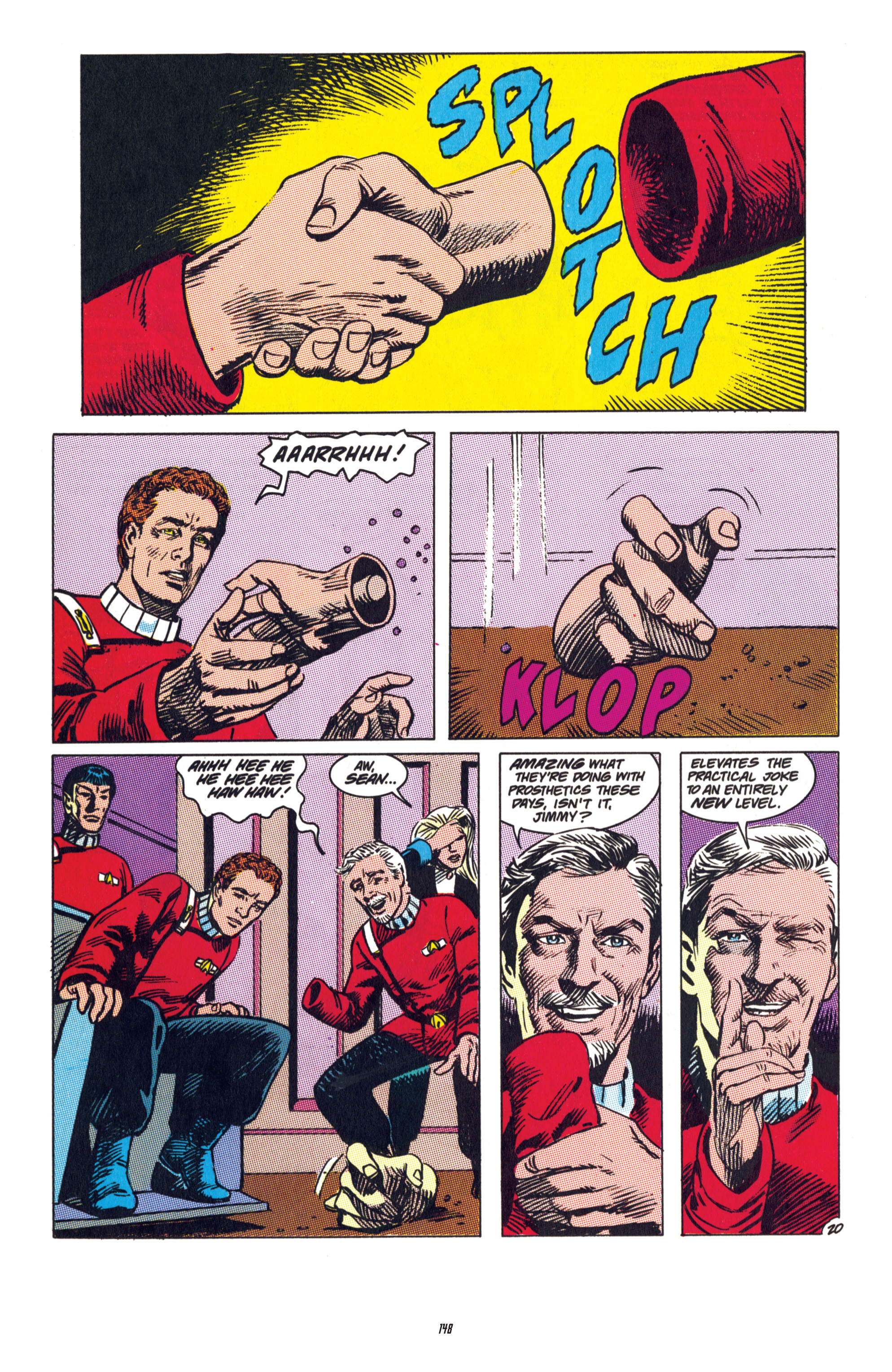 Read online Star Trek Classics comic -  Issue #5 - 144