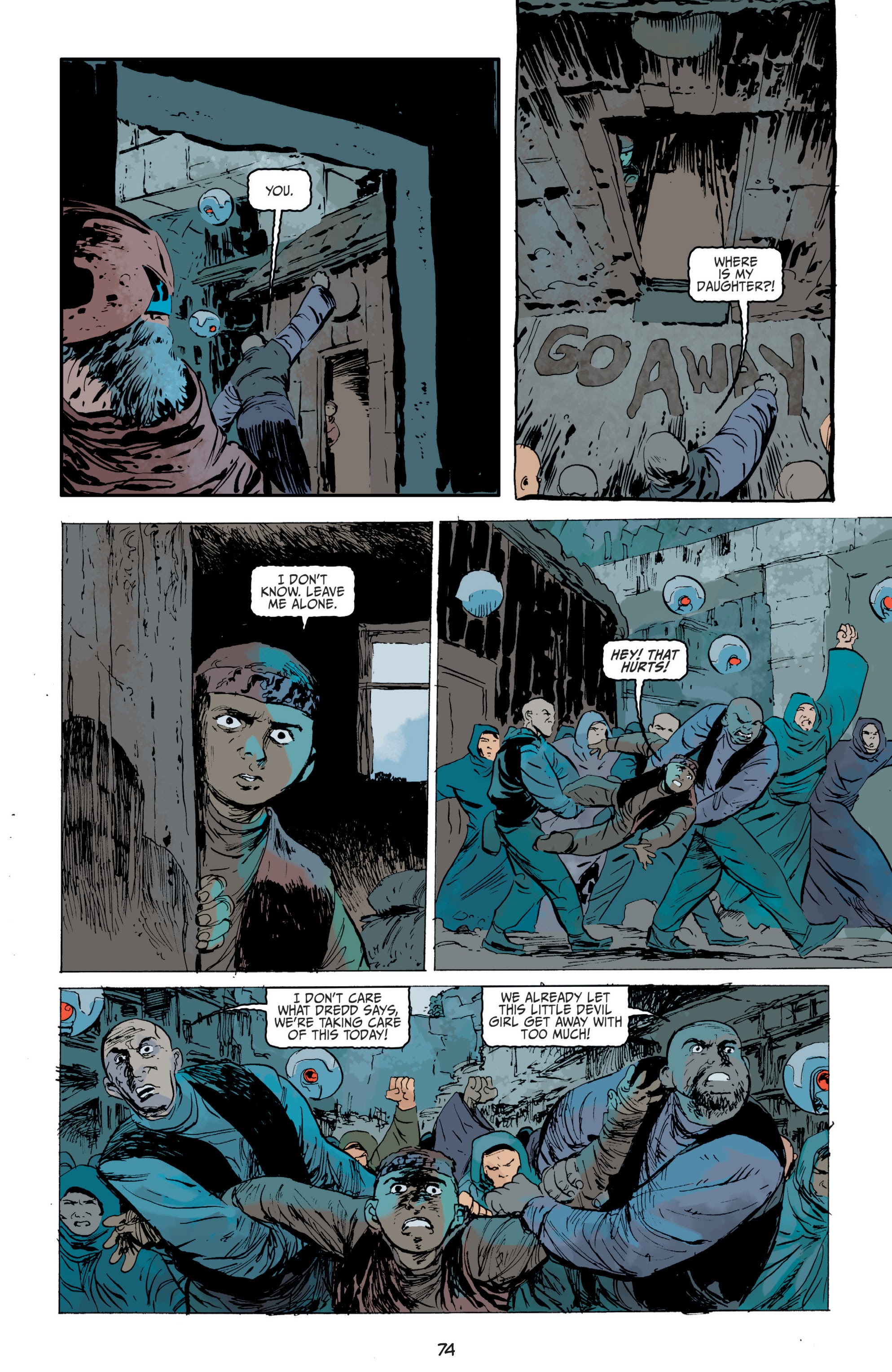 Read online Judge Dredd: Mega-City Zero comic -  Issue # TPB 2 - 74