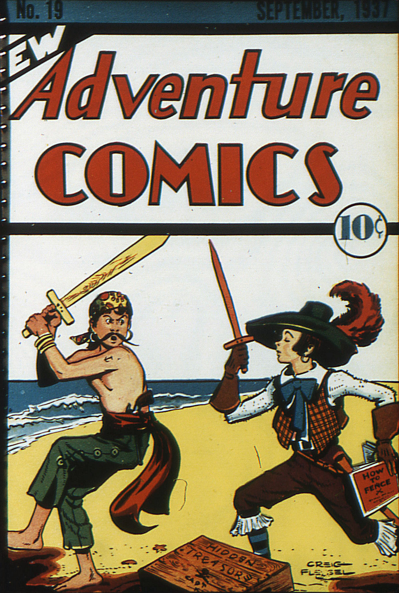Read online Adventure Comics (1938) comic -  Issue #19 - 1