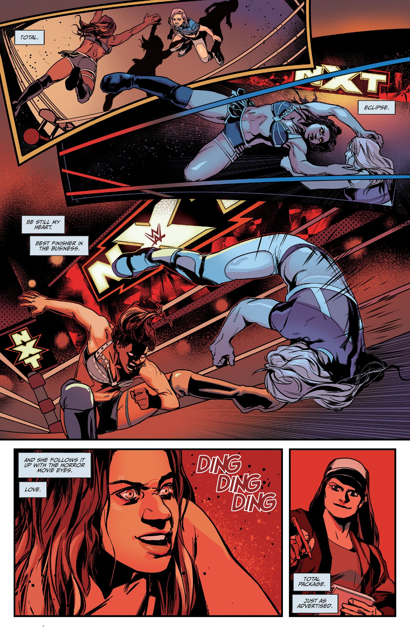 Read online WWE: NXT Takeover - Into the Fire comic -  Issue # Full - 9