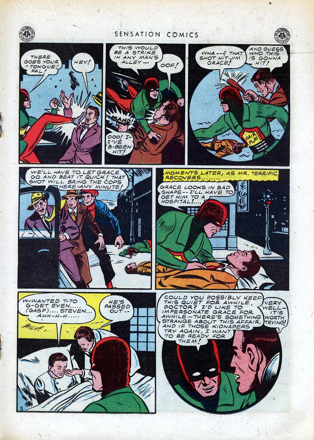 Read online Sensation (Mystery) Comics comic -  Issue #41 - 27