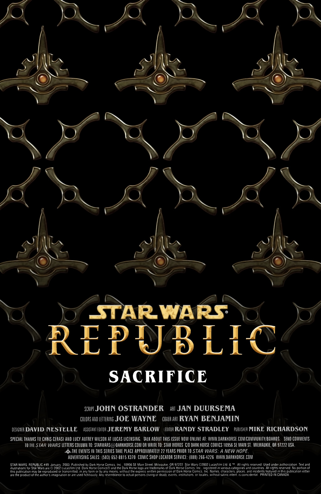 Read online Star Wars: Republic comic -  Issue #49 - 2