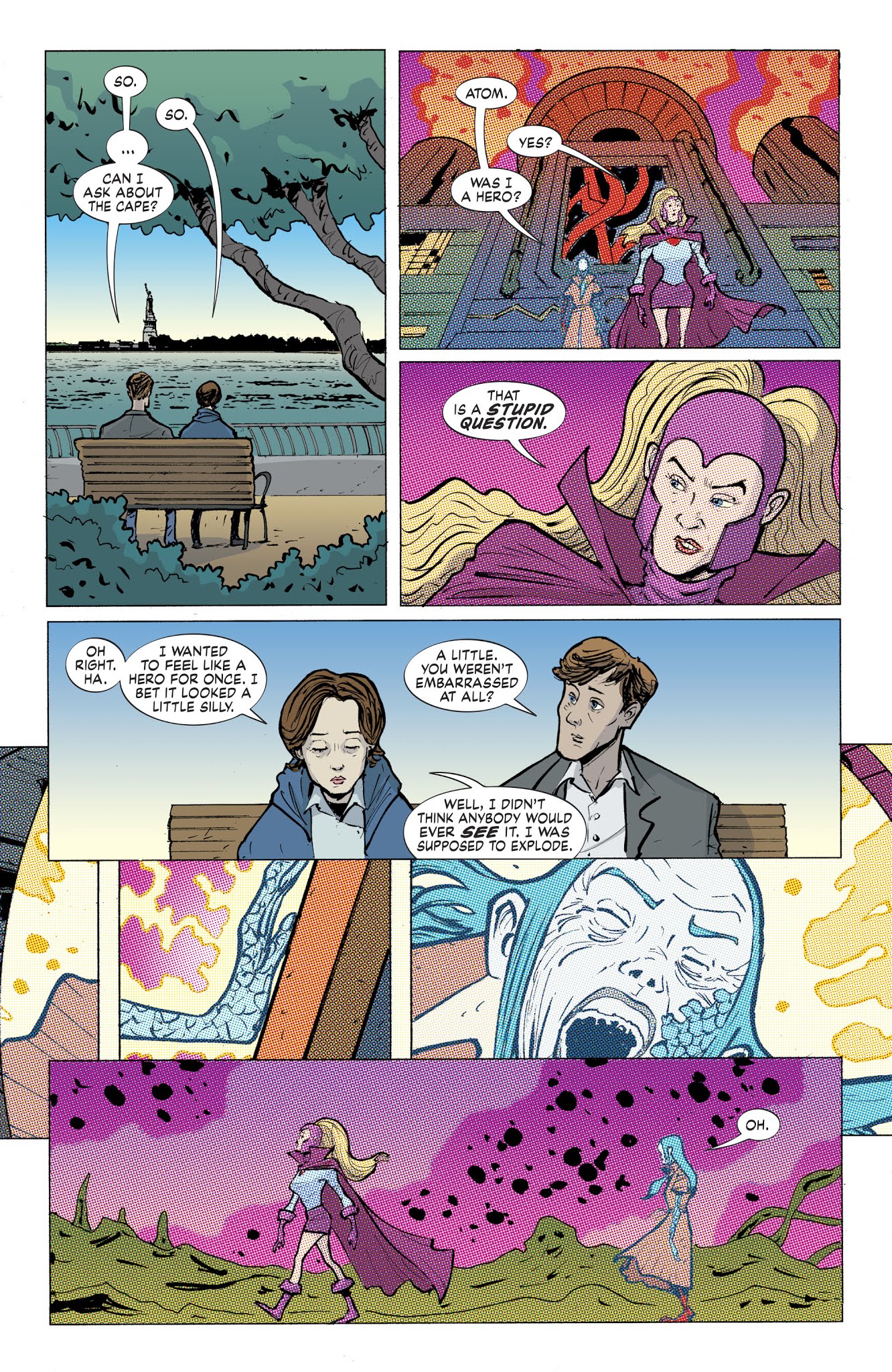 Read online Eternity Girl comic -  Issue #5 - 5