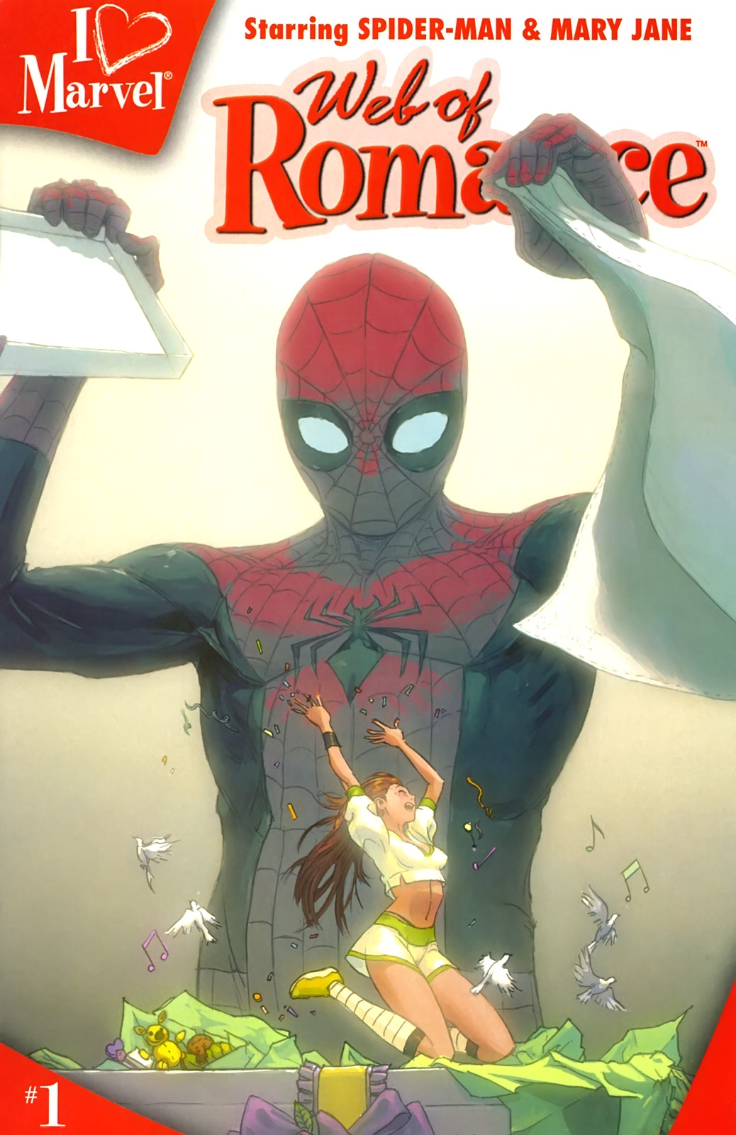 Read online I (heart) Marvel: Web of Romance comic -  Issue # Full - 1