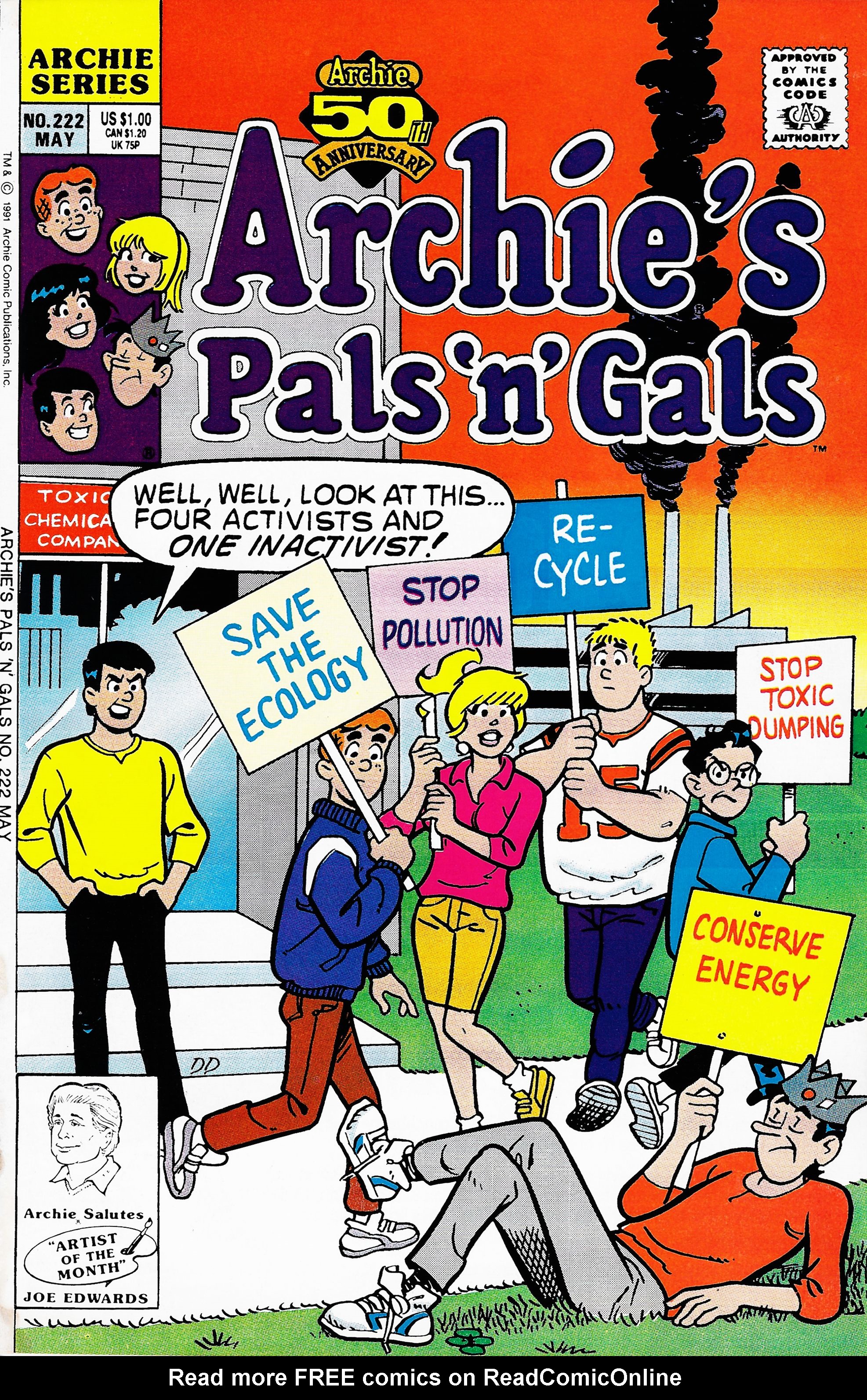 Read online Archie's Pals 'N' Gals (1952) comic -  Issue #222 - 1