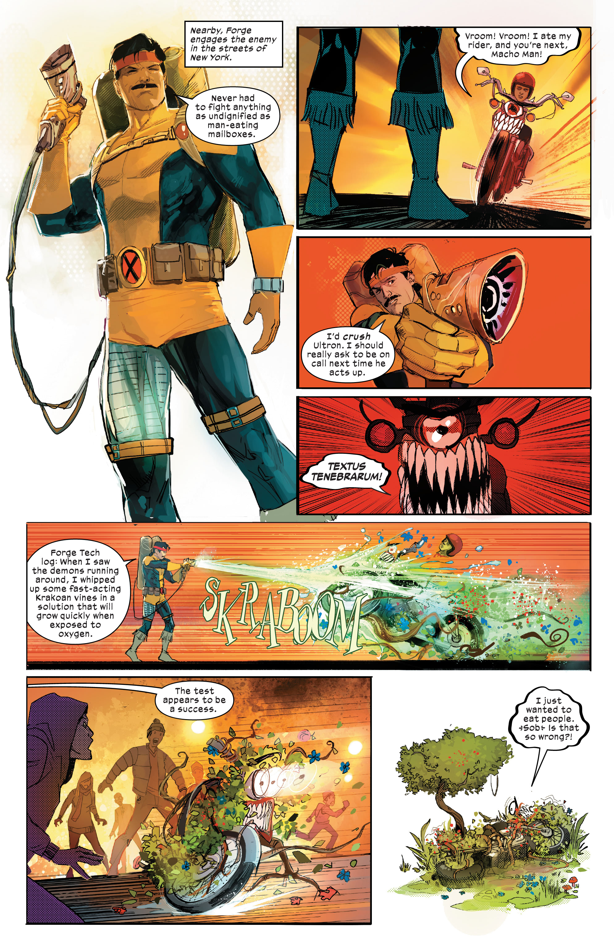 Read online Dark Web: X-Men comic -  Issue #1 - 8
