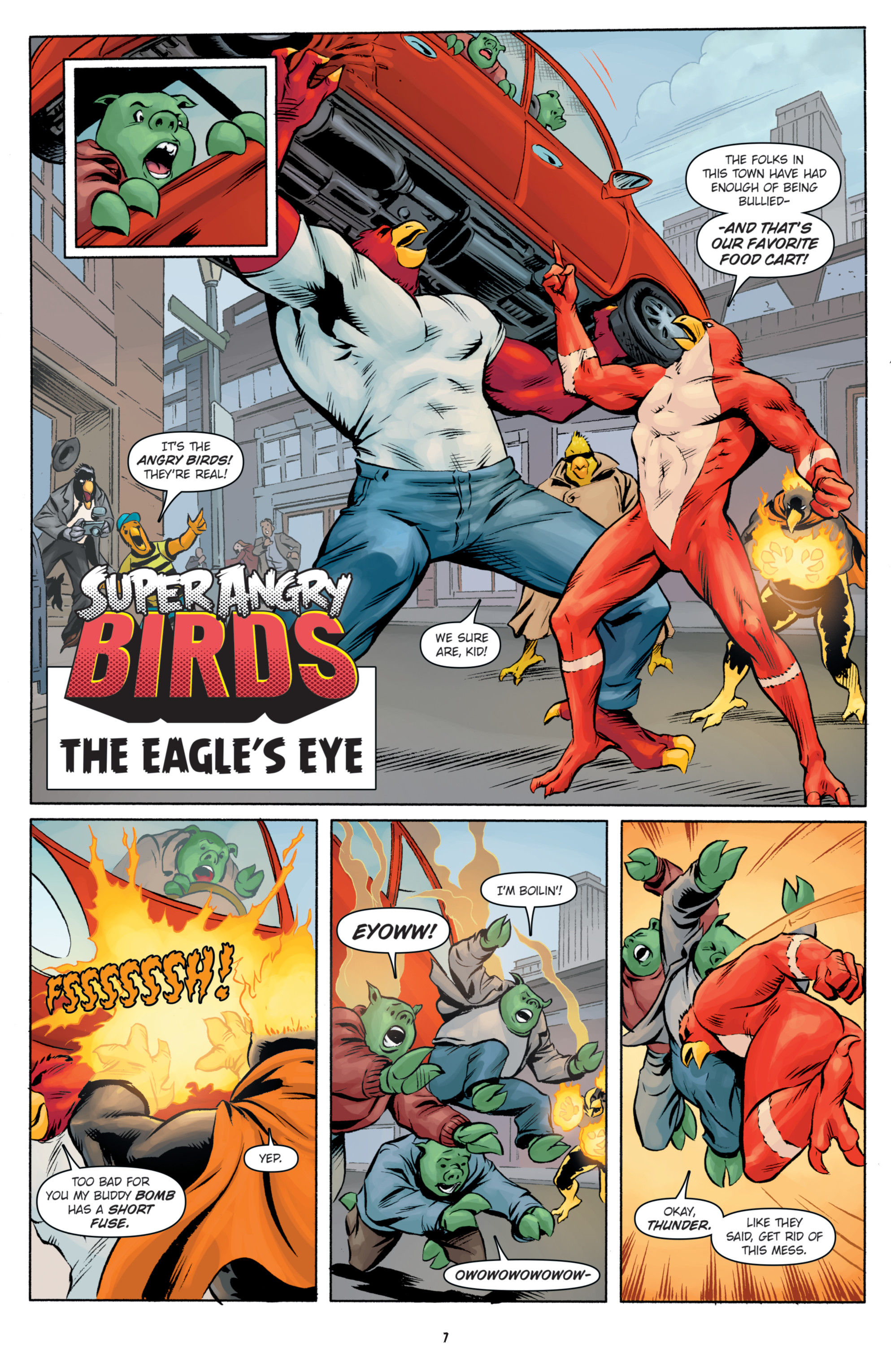 Read online Super Angry Birds comic -  Issue # TPB - 7