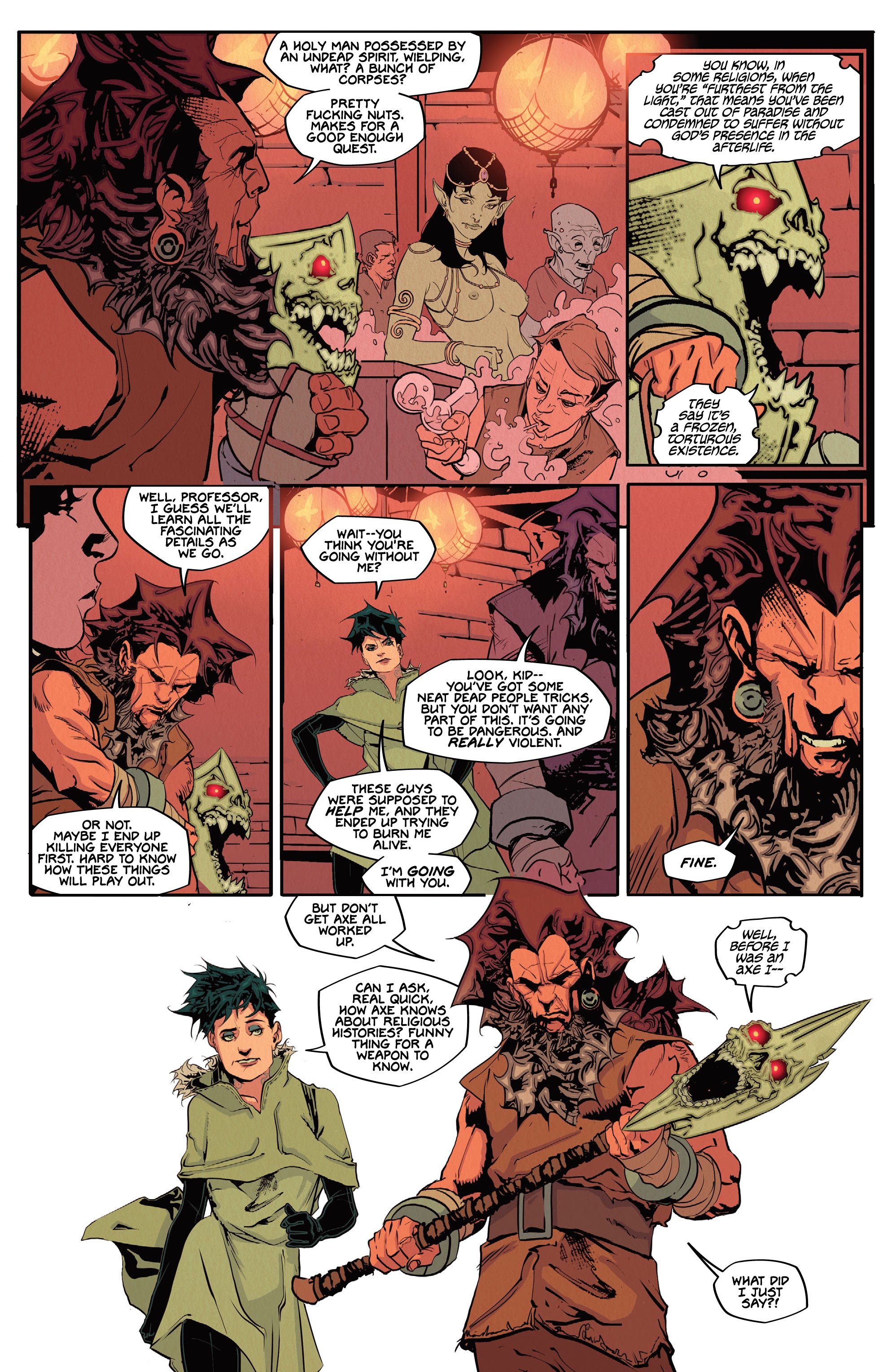 Read online Barbaric comic -  Issue #2 - 10