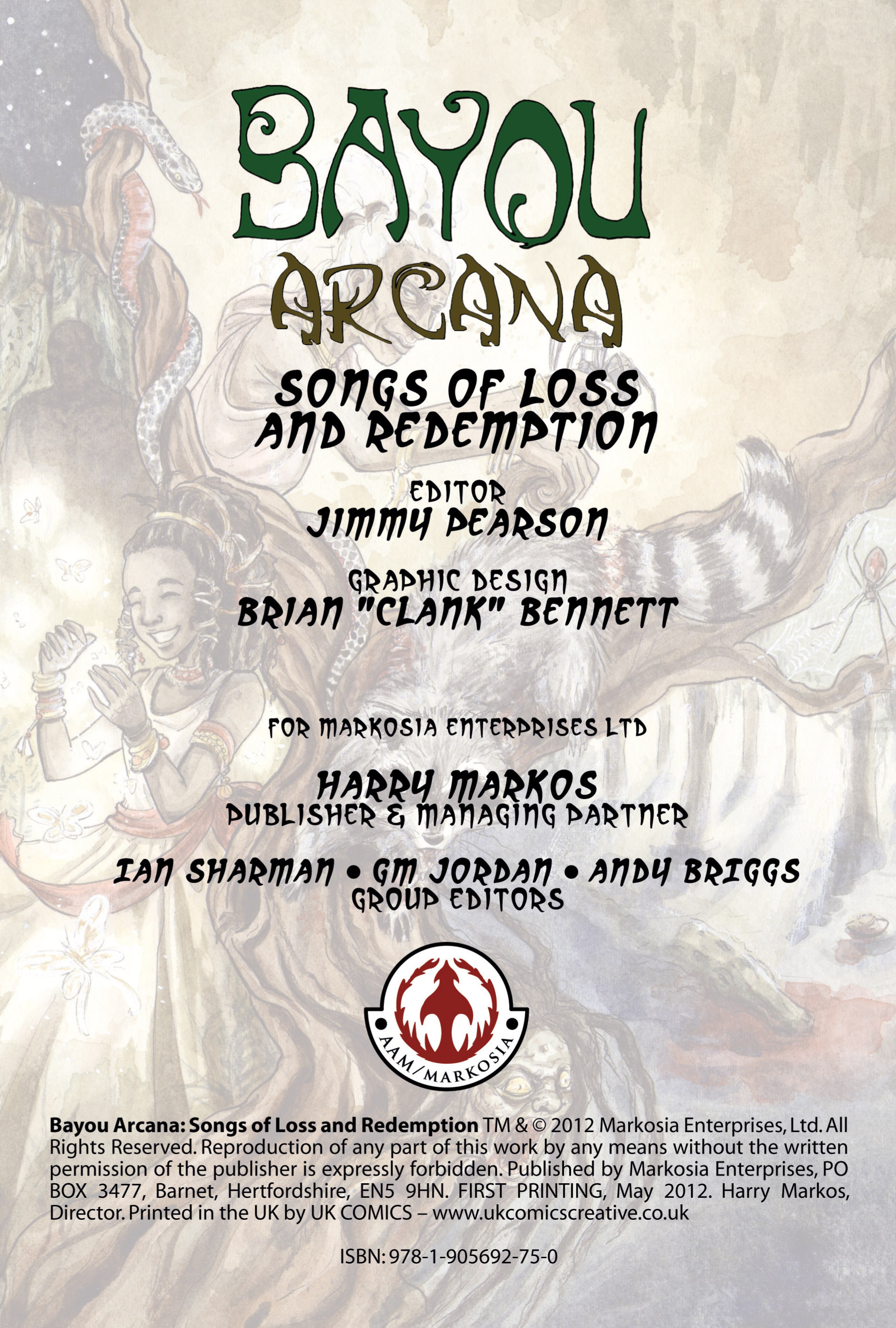 Read online Bayou Arcana comic -  Issue # TPB - 3