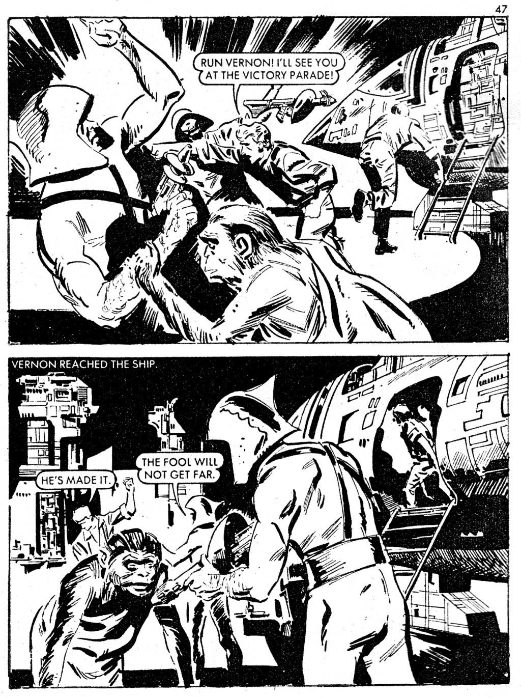 Read online Starblazer comic -  Issue #19 - 47