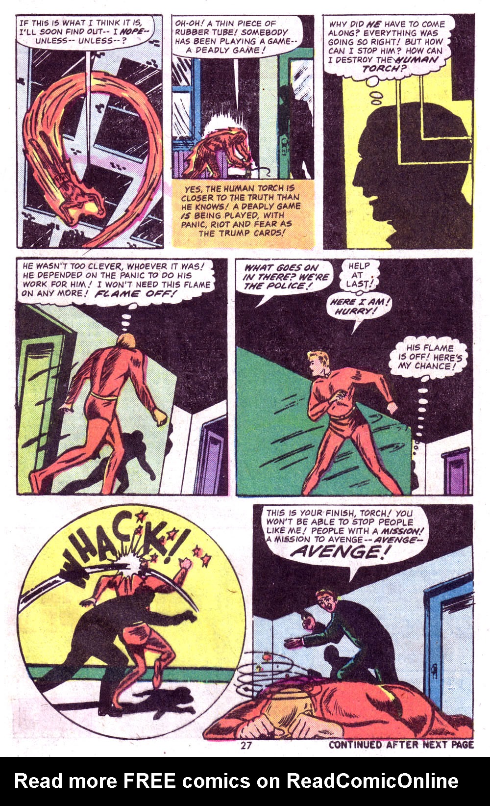 Read online The Human Torch (1974) comic -  Issue #1 - 18