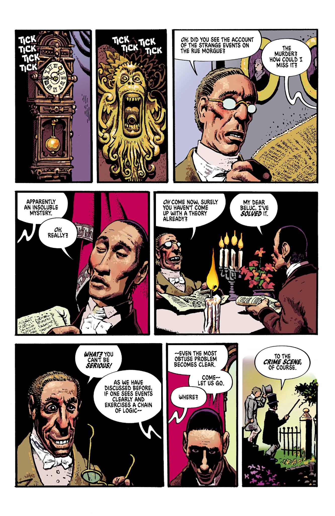 Read online Edgar Allan Poe's Morella and the Murders in the Rue Morgue comic -  Issue # Full - 15