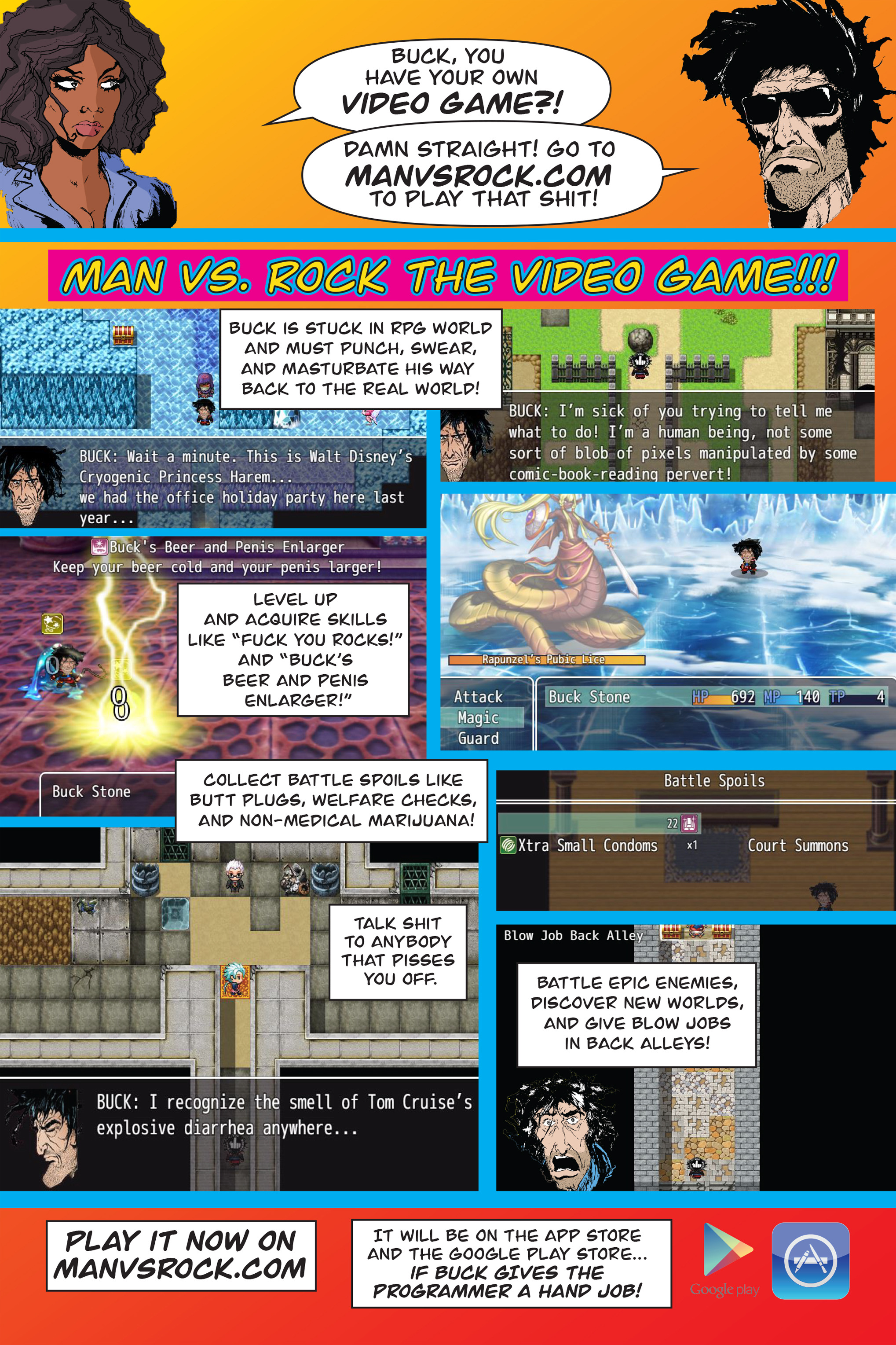 Read online Man vs. Rock comic -  Issue #4 - 33