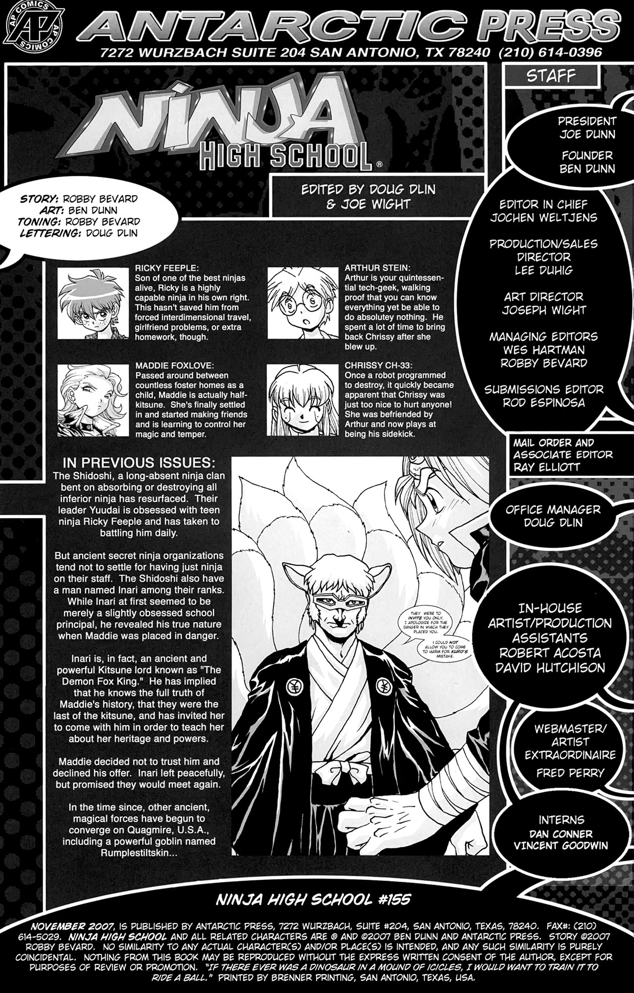 Read online Ninja High School (1986) comic -  Issue #155 - 2